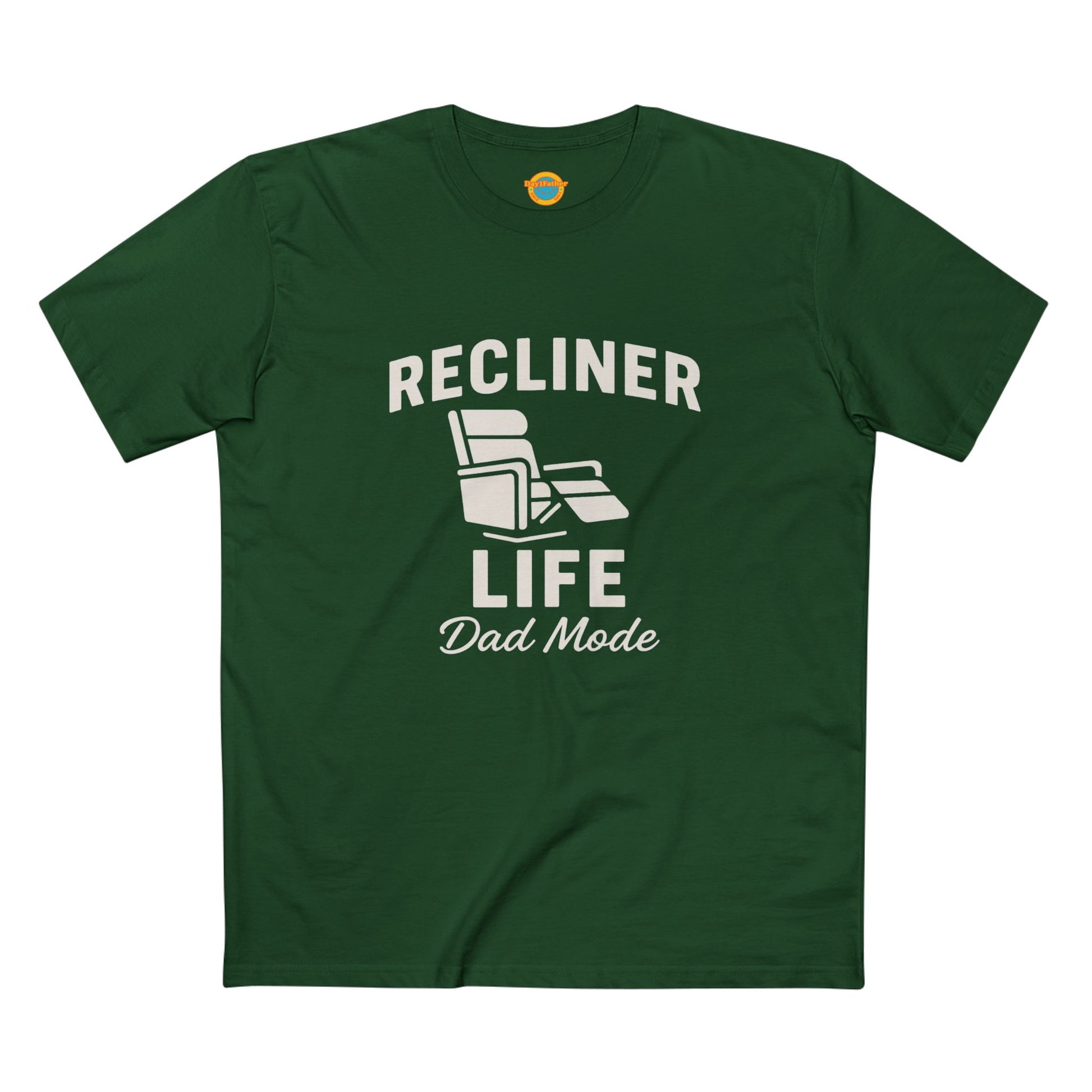 Tee Shirt Dad Mode Recliner Life Adult Staple Tee
