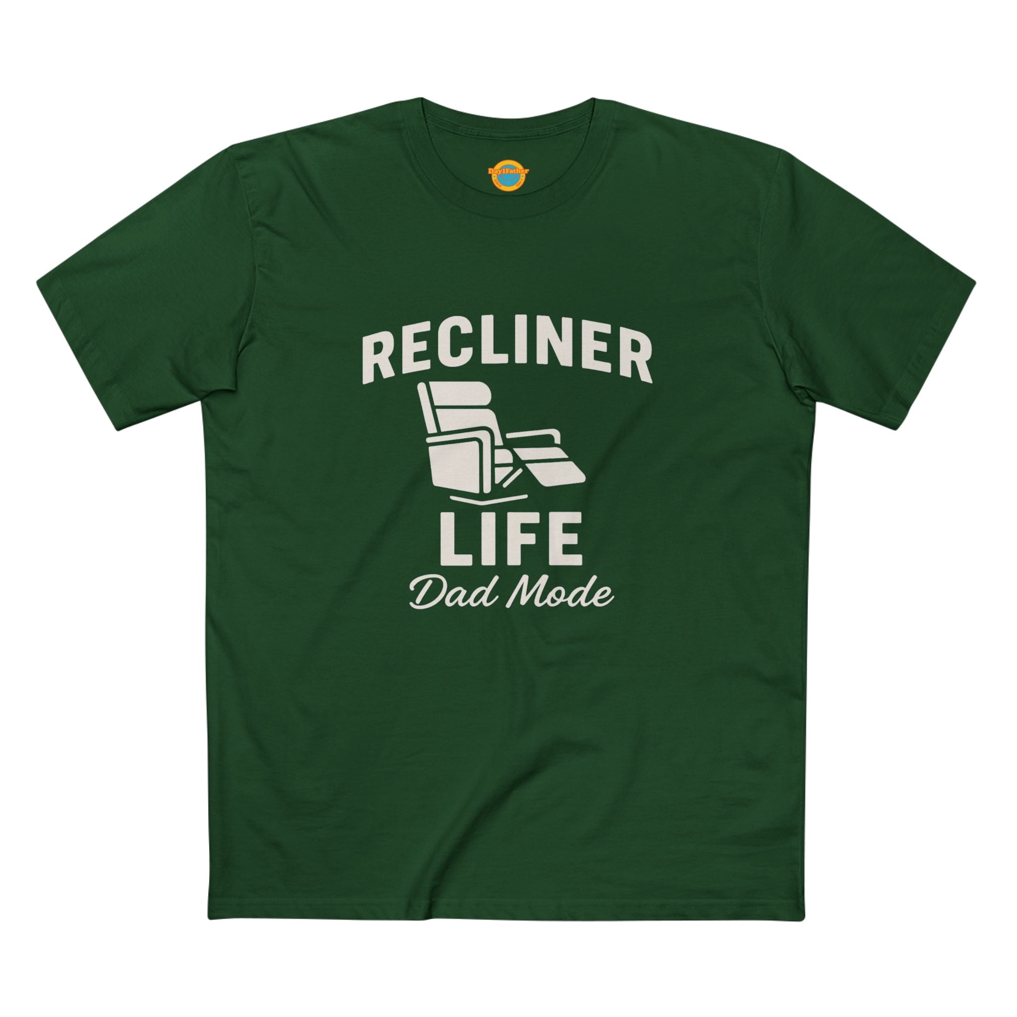 Tee Shirt Dad Mode Recliner Life Adult Staple Tee