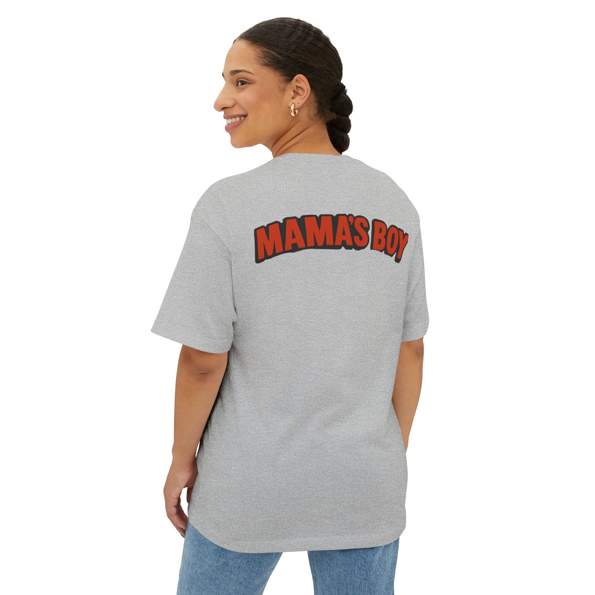 Oversized Tee Mama's Boy Club Unisex Shirt