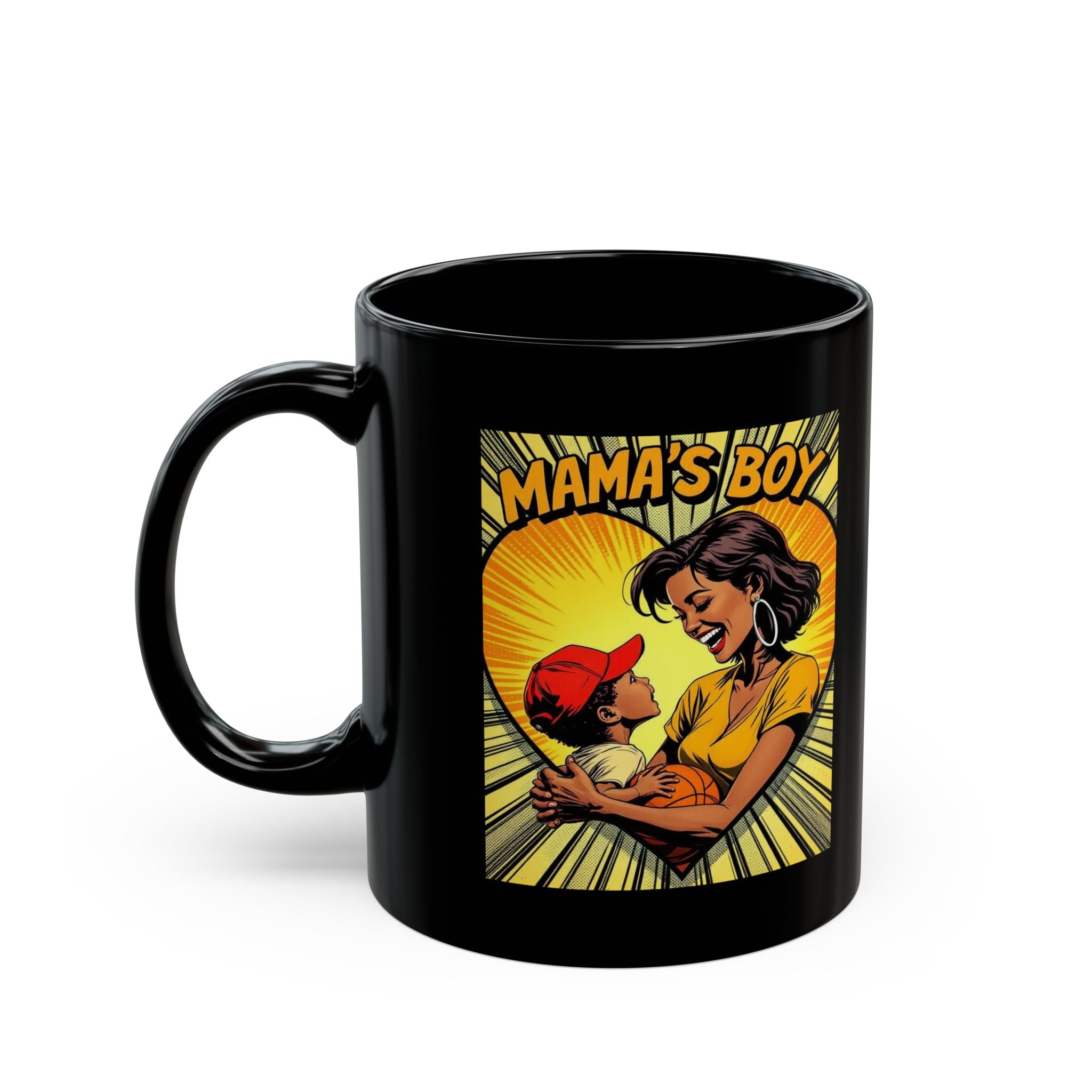 Day1father Mama’s Boy Club Mug | Mother & Son Bond | Single Mom Tribute | 15oz