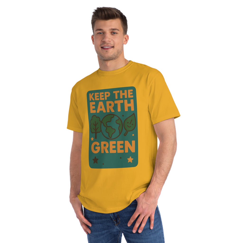 T-Shirt Eco-Friendly - Keep  Earth Green