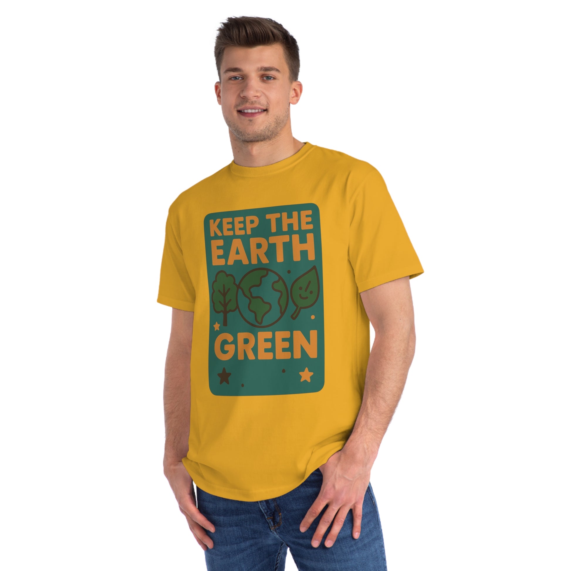 T-Shirt Eco-Friendly - Keep  Earth Green