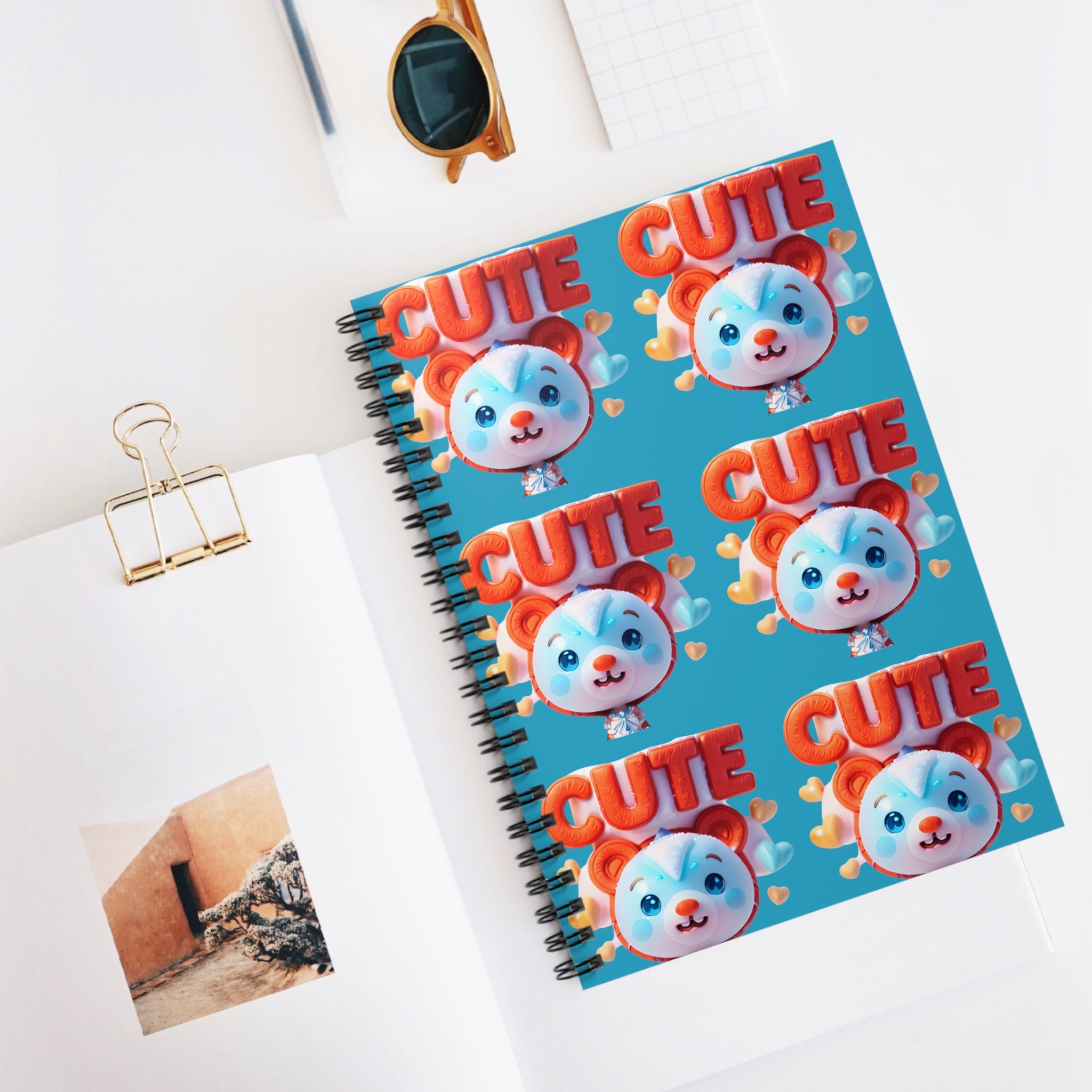 Spiral Notebook- Aww BB Bear