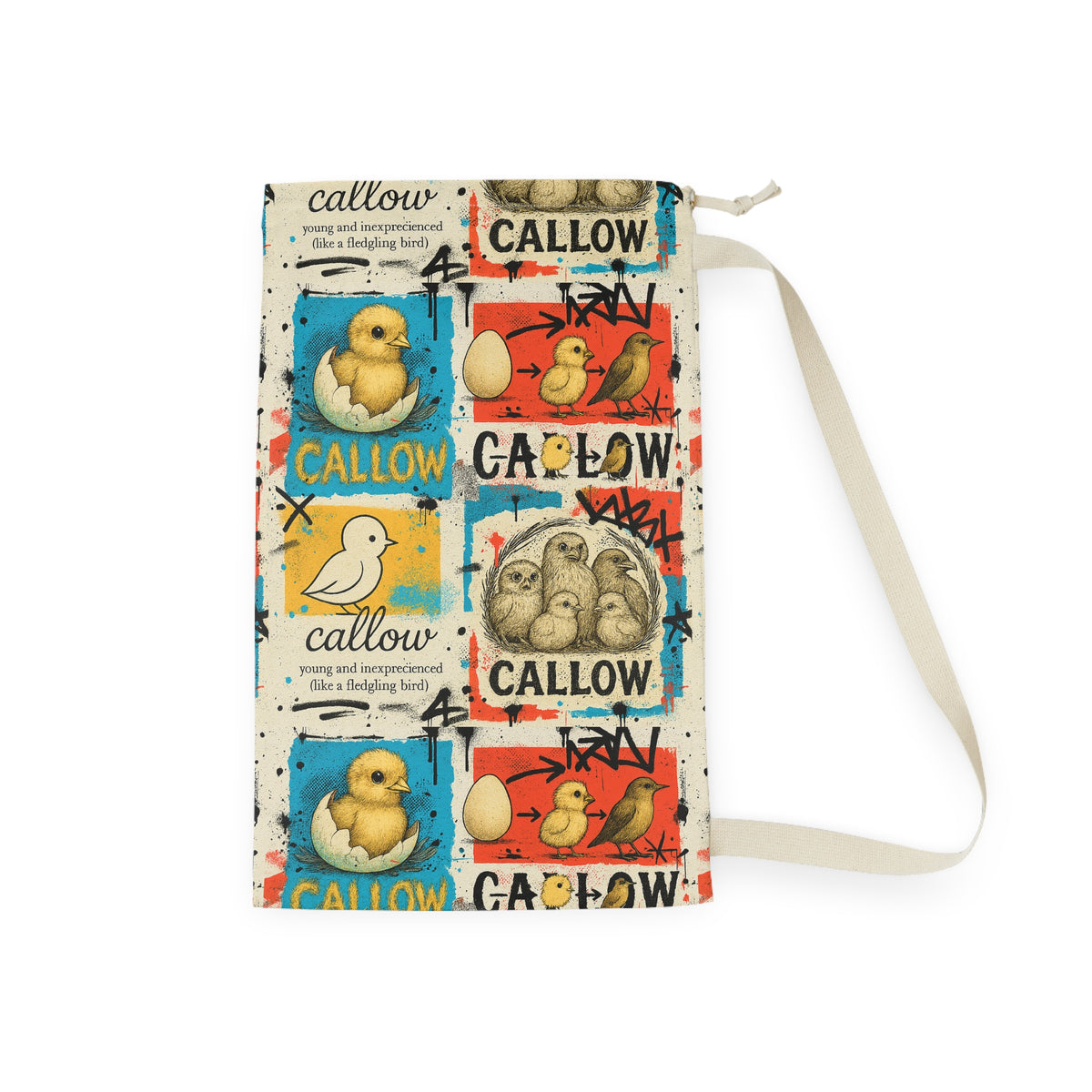 Charming Chicken-Themed Laundry Bag, Cute Storage for Home, Easter Gift, Kids’ Room Decor, Fun Custom Bag