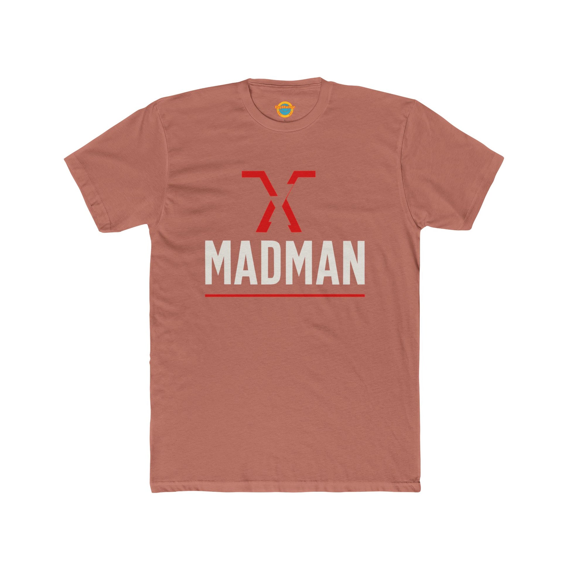 Madman Graphic Unisex Cotton Crew Tee, Casual T-Shirt, Everyday Wear, Gift for Him, Statement Fashion, Summer Outing