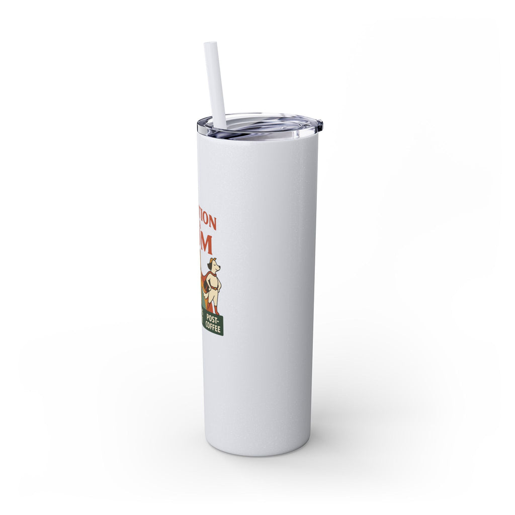 “Evolution of a Mom Glitter Tumbler - Funny Mom Life Skinny Tumbler 20oz”