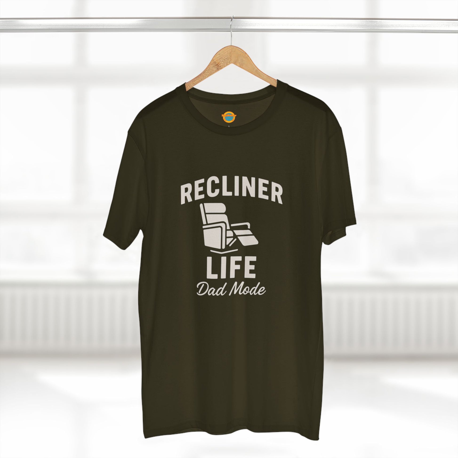 Tee Shirt Dad Mode Recliner Life Adult Staple Tee