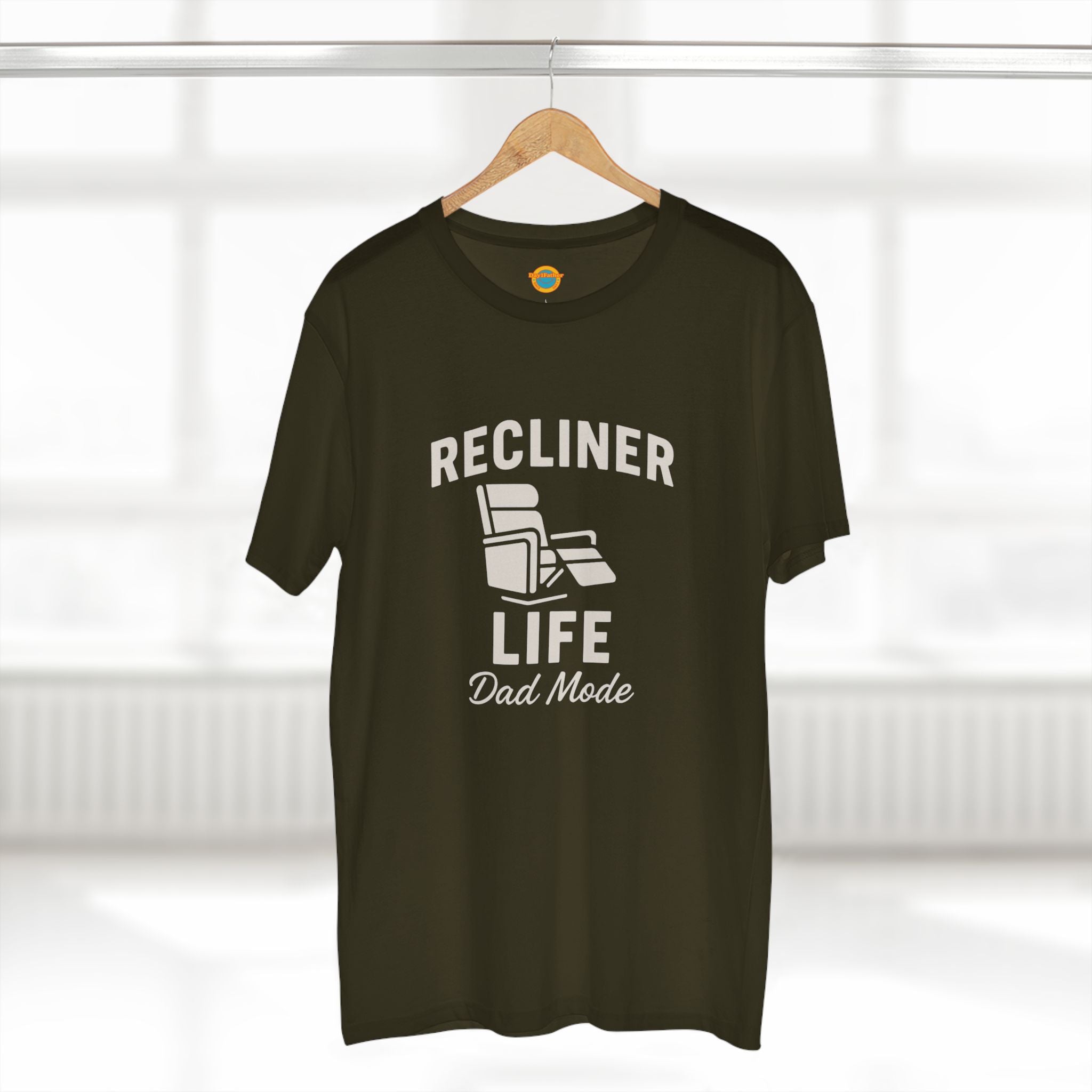 Tee Shirt Dad Mode Recliner Life Adult Staple Tee