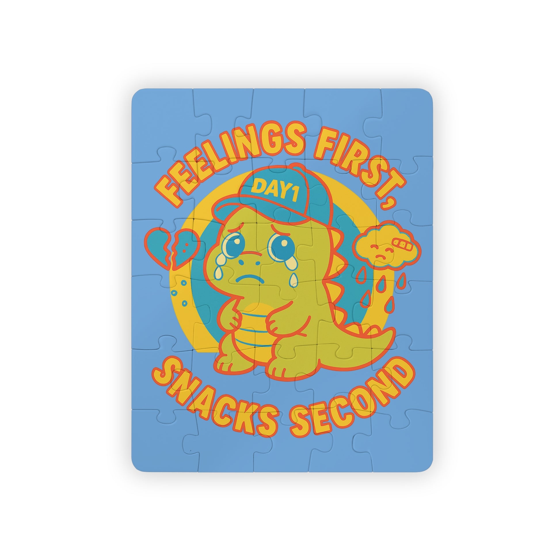 “Weepy Rex 30-Piece Emotions Puzzle for Kids”