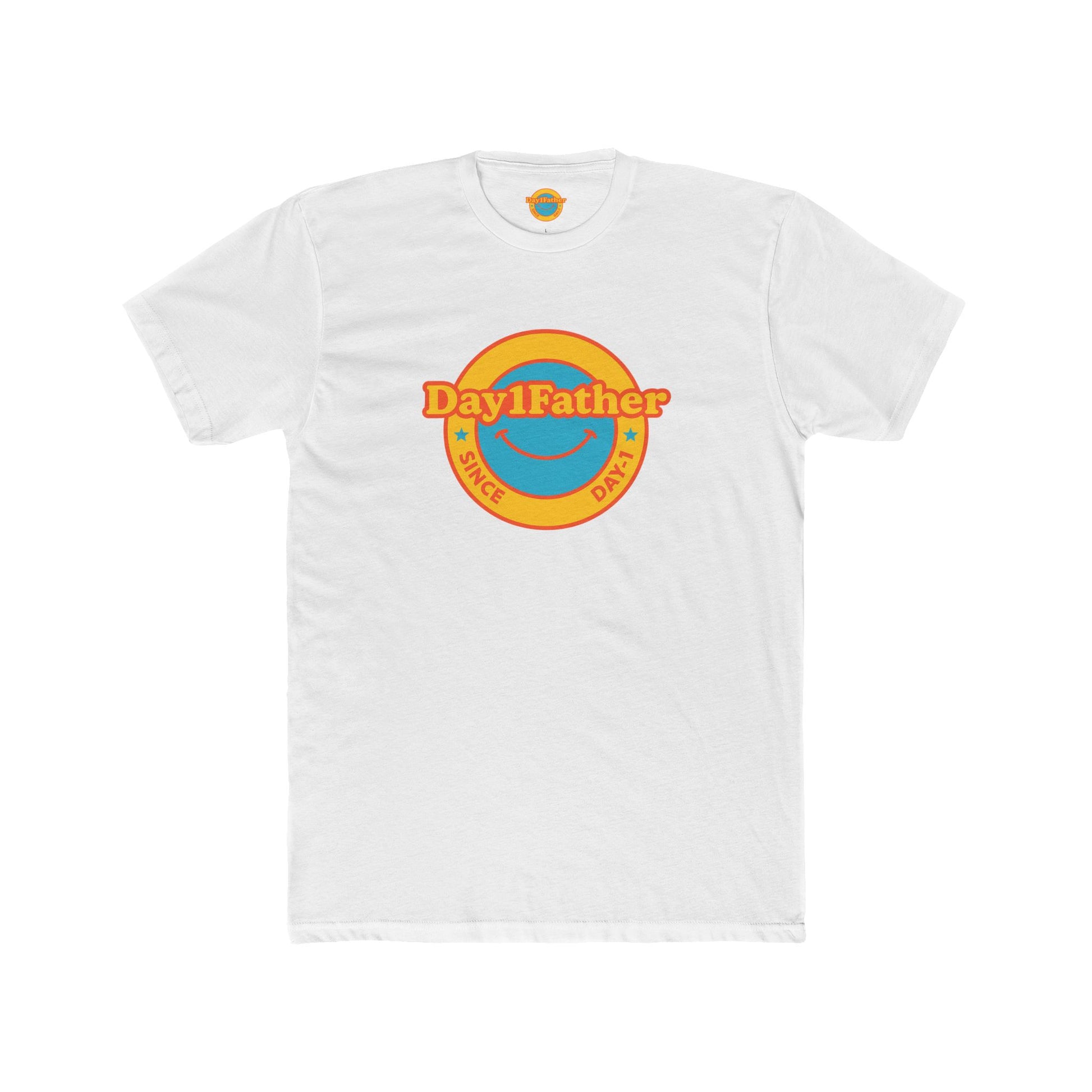 Cotton Tee - Day1father Branded Unisex Crew Neck T-Shirt