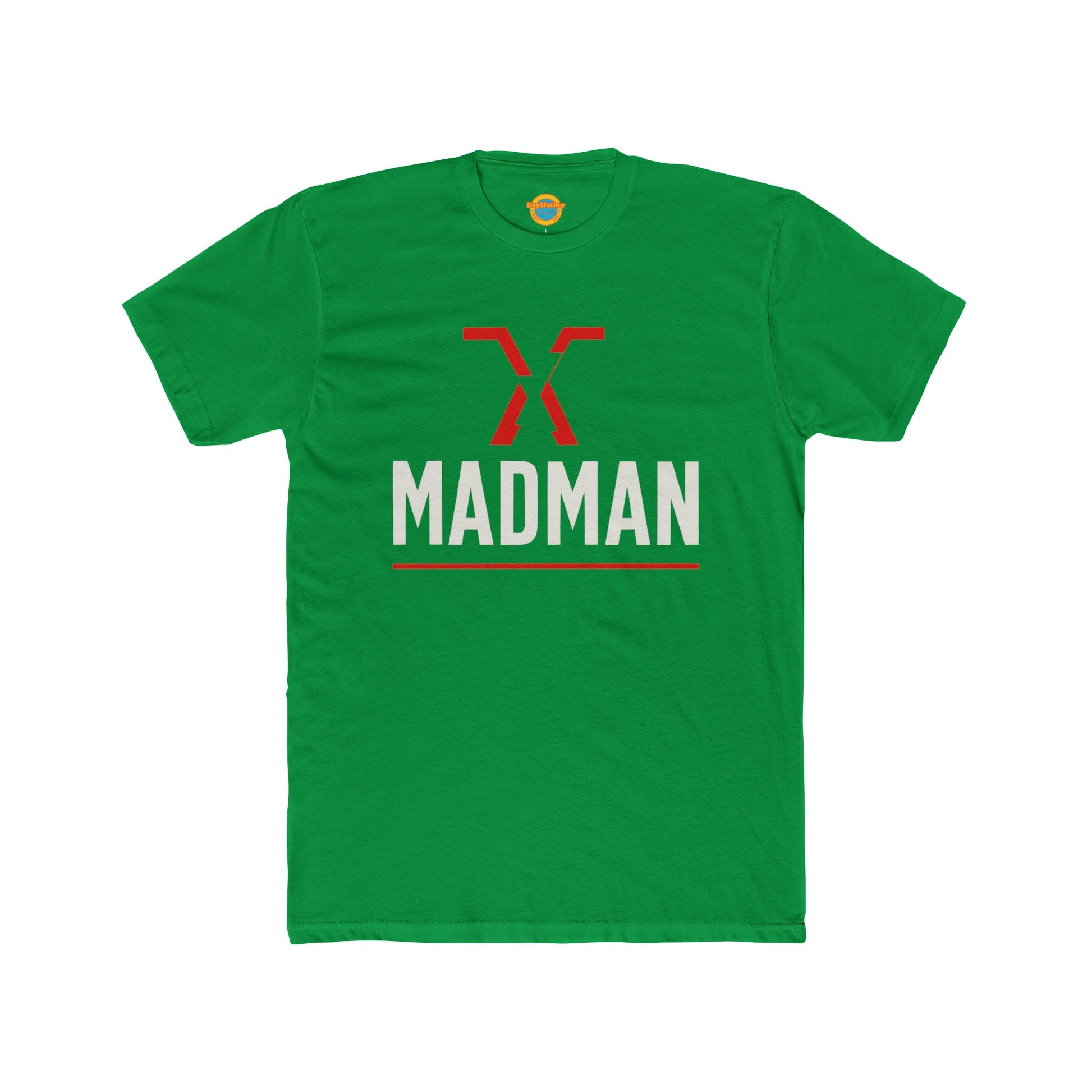 Madman Graphic Unisex Cotton Crew Tee, Casual T-Shirt, Everyday Wear, Gift for Him, Statement Fashion, Summer Outing