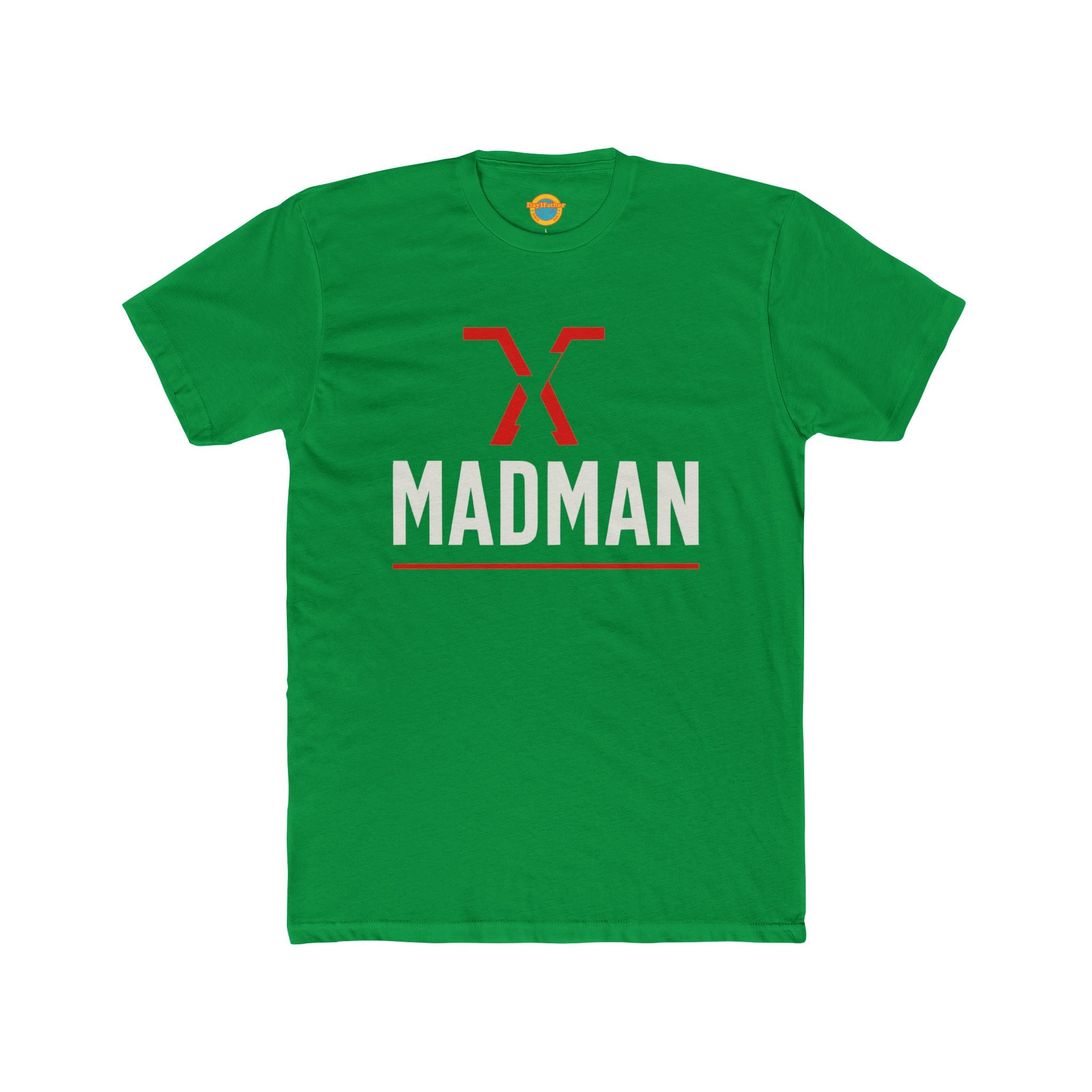Madman Graphic Unisex Cotton Crew Tee, Casual T-Shirt, Everyday Wear, Gift for Him, Statement Fashion, Summer Outing