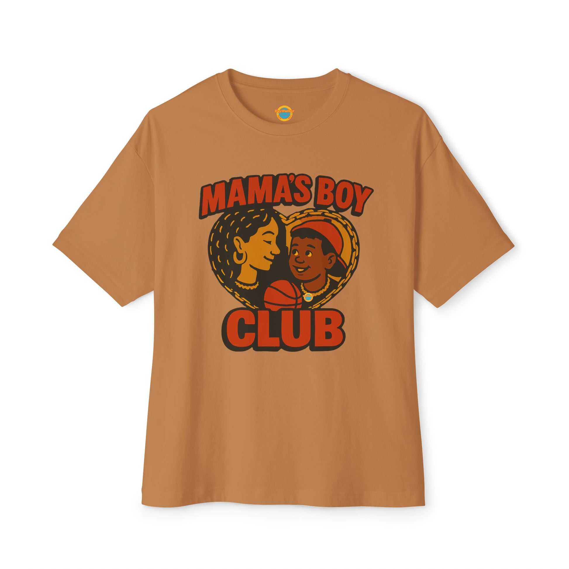Oversized Tee Mama's Boy Club Unisex Shirt