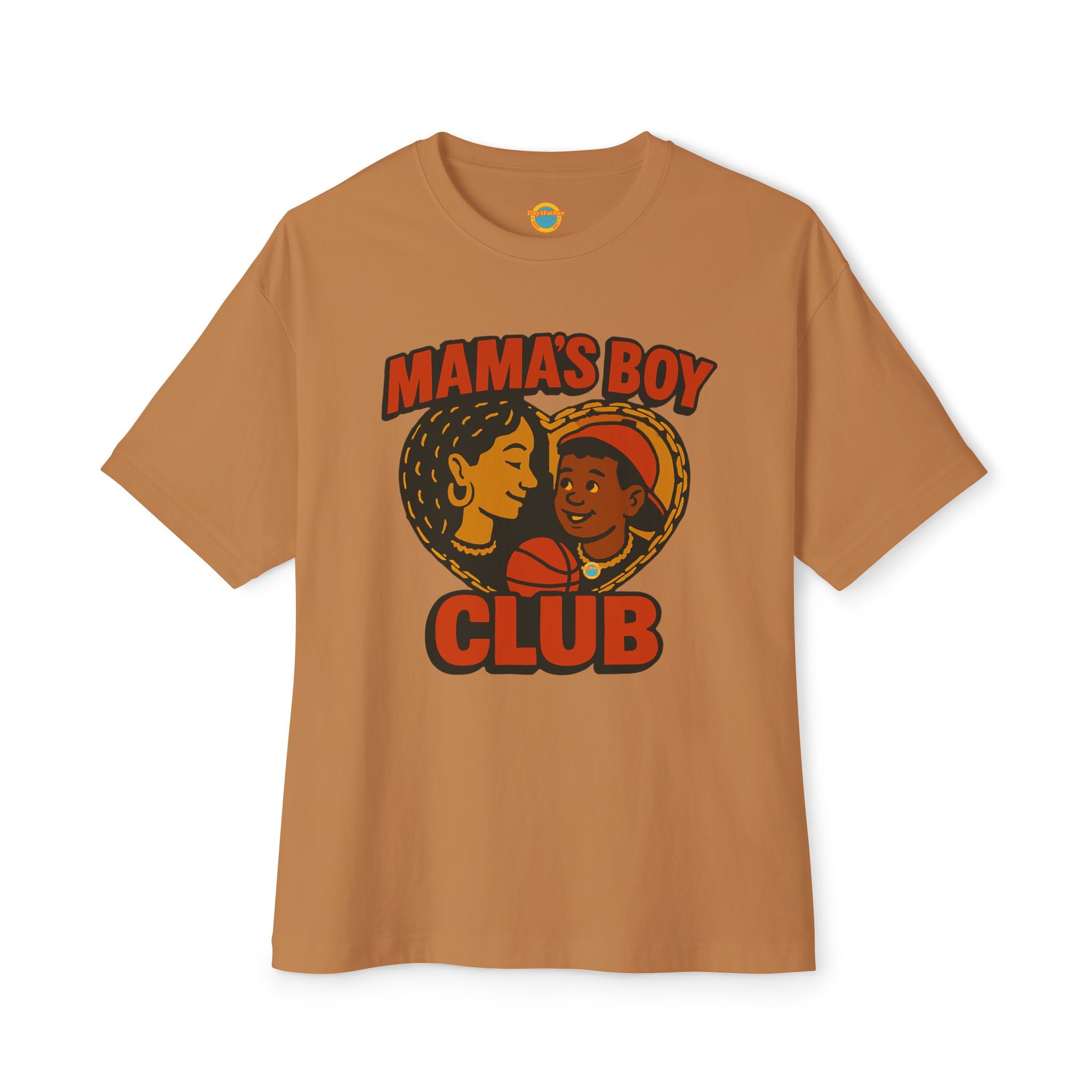 Oversized Tee Mama's Boy Club Unisex Shirt