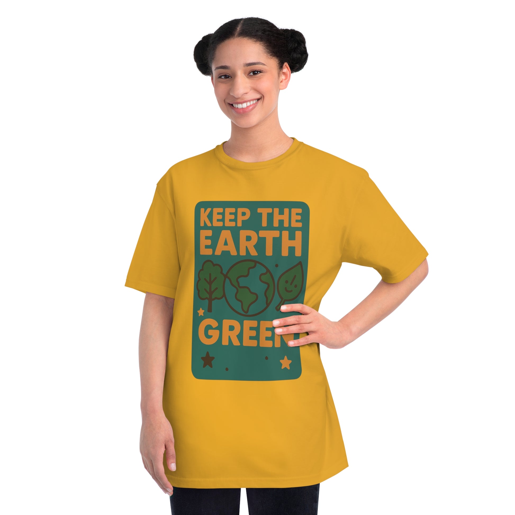 T-Shirt Eco-Friendly - Keep  Earth Green