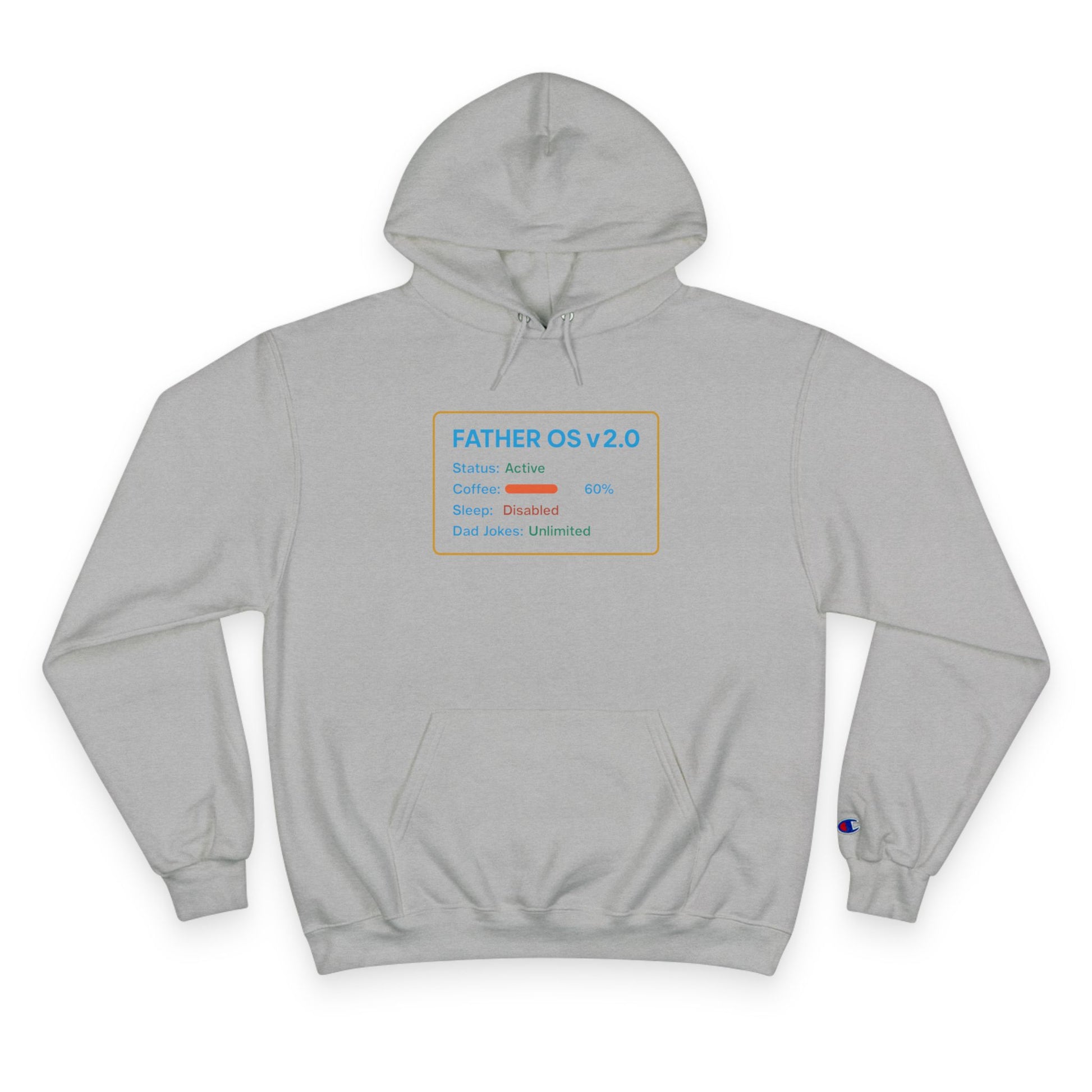 “Day1Father Tech Dad Champion Hoodie”