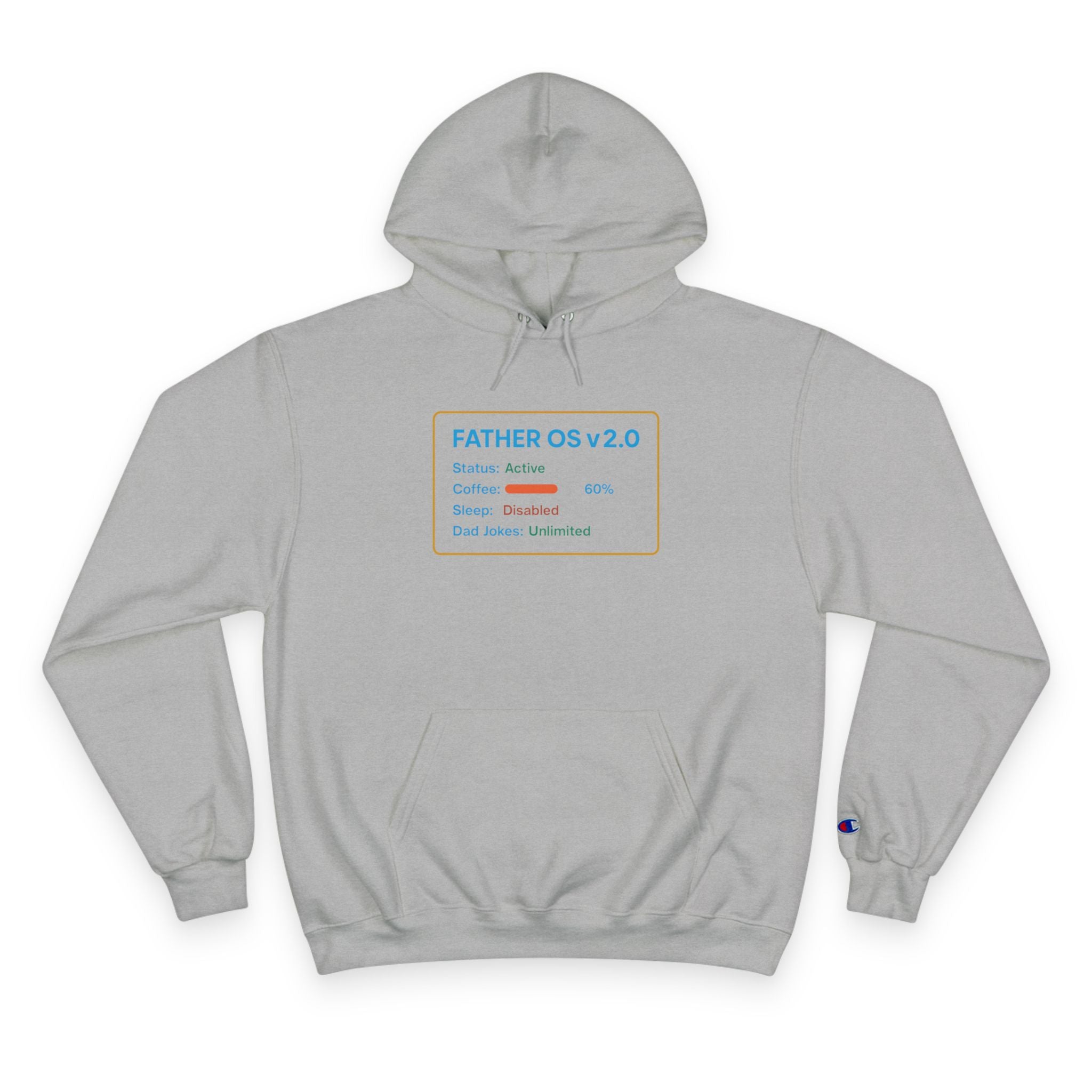 “Day1Father Tech Dad Champion Hoodie”