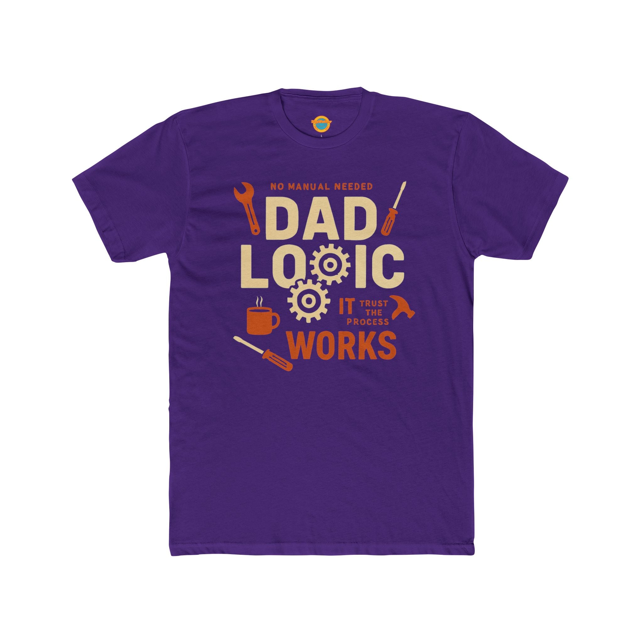 T-Shirt - Dad Logic it works trust the process