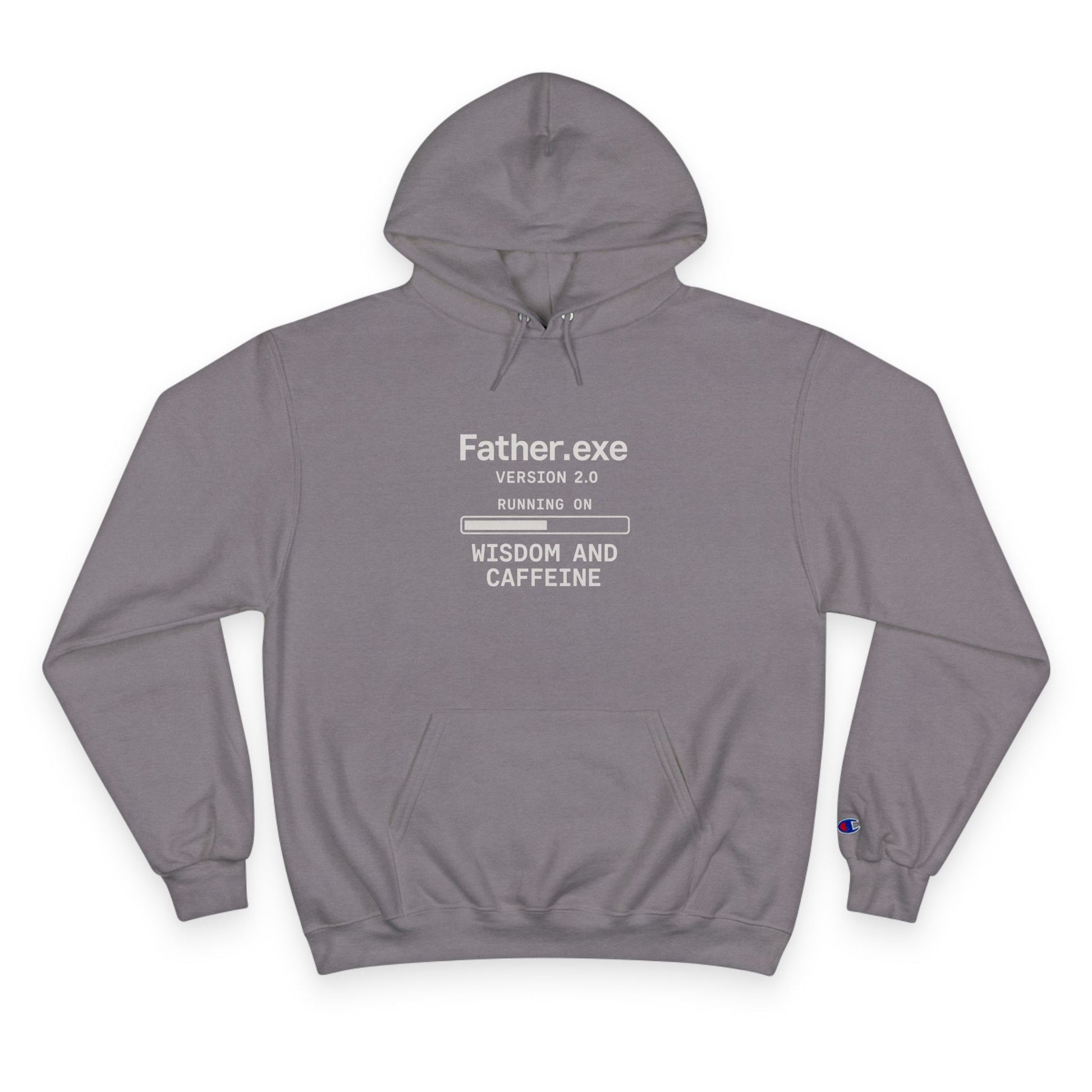 Father .exe Champion Hoodie - Funny Dad Programming Gift