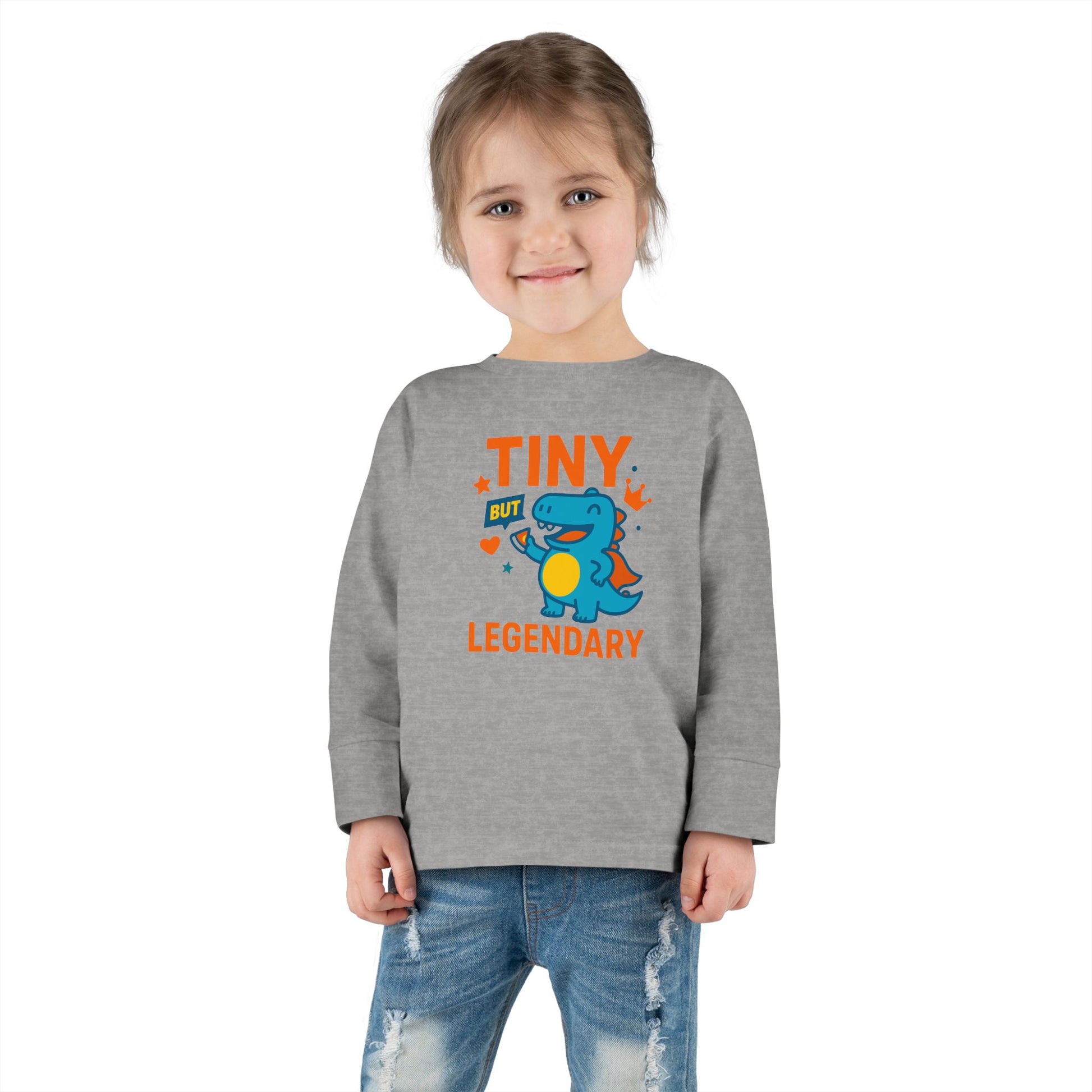 “Tiny but Legendary - Toddler Long Sleeve T-shirt”