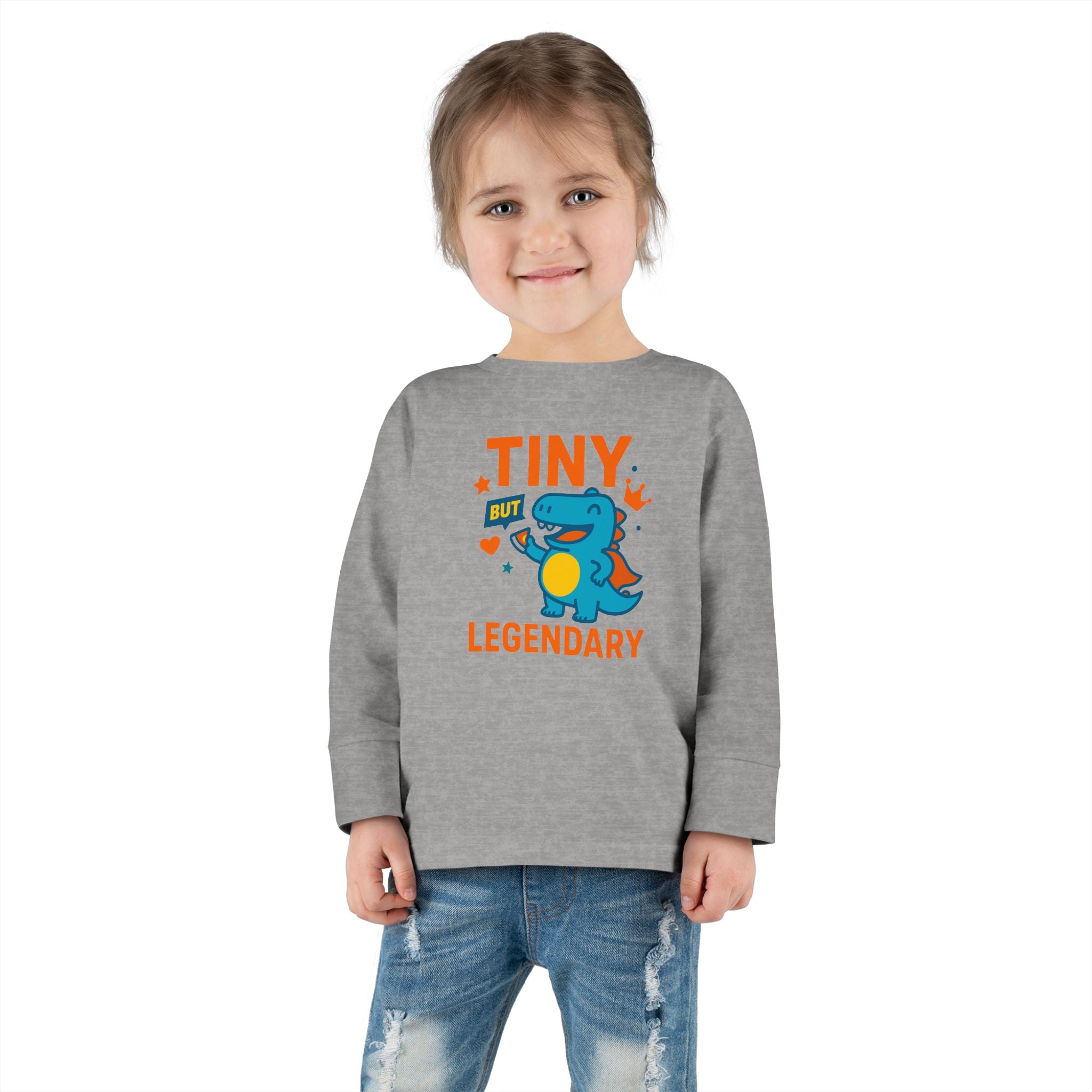 “Tiny but Legendary - Toddler Long Sleeve T-shirt”