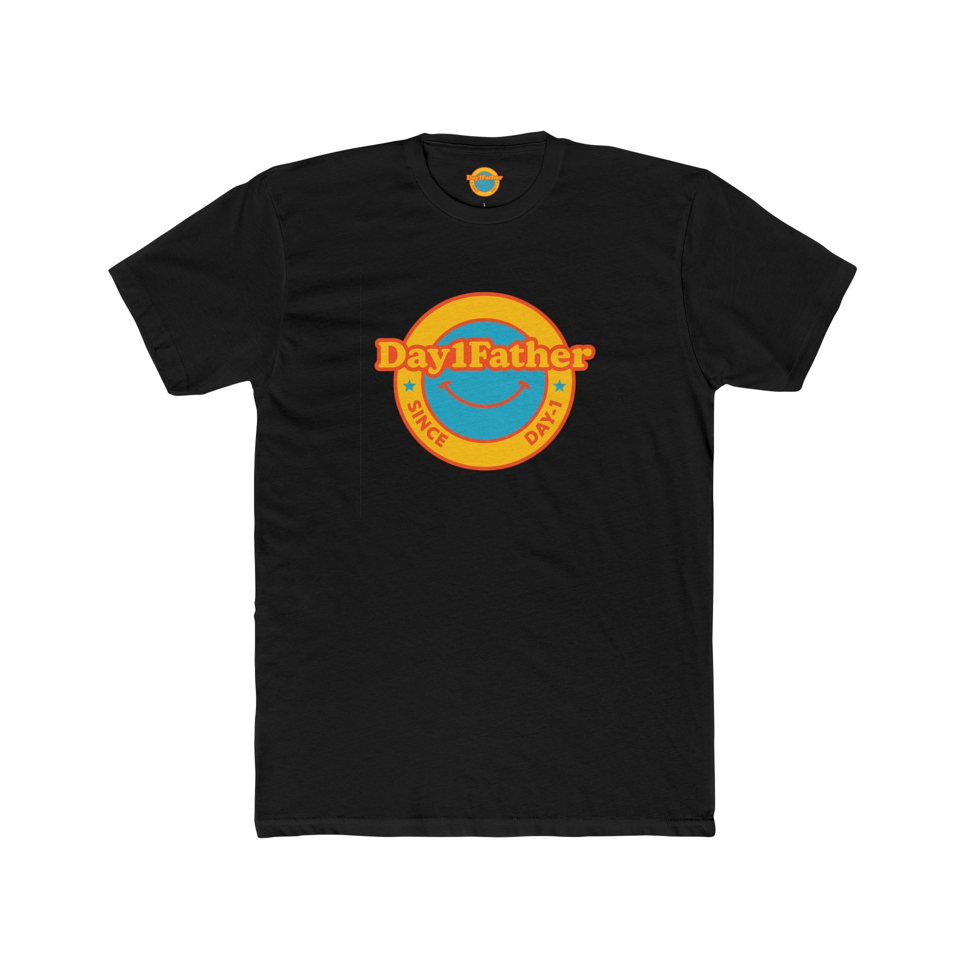 Cotton Tee - Day1father Branded Unisex Crew Neck T-Shirt
