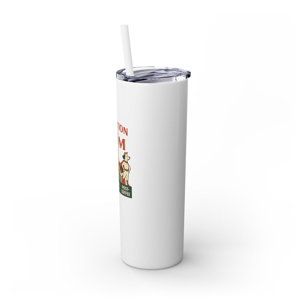 “Evolution of a Mom Glitter Tumbler - Funny Mom Life Skinny Tumbler 20oz”