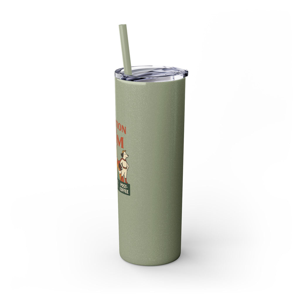 “Evolution of a Mom Glitter Tumbler - Funny Mom Life Skinny Tumbler 20oz”