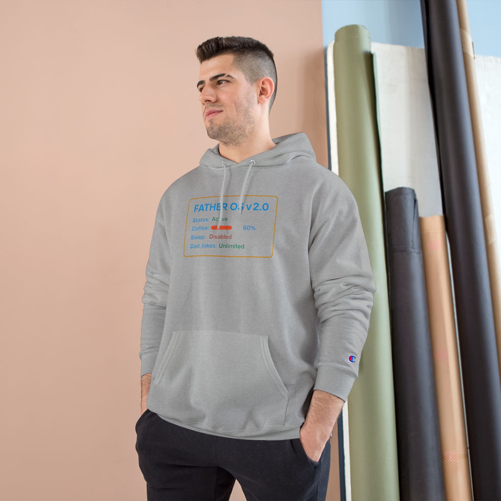 “Day1Father Tech Dad Champion Hoodie”
