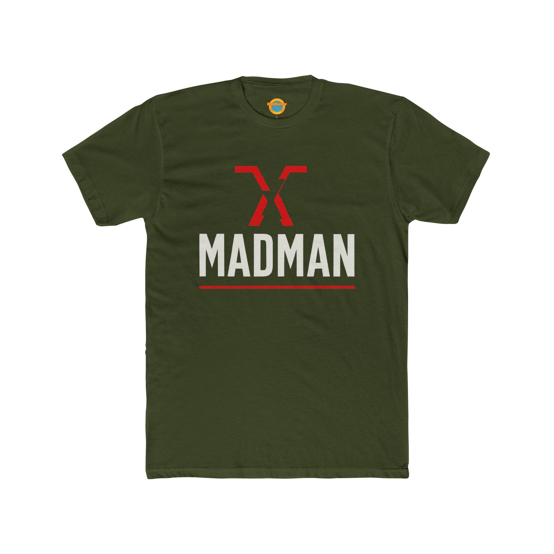 Madman Graphic Unisex Cotton Crew Tee, Casual T-Shirt, Everyday Wear, Gift for Him, Statement Fashion, Summer Outing