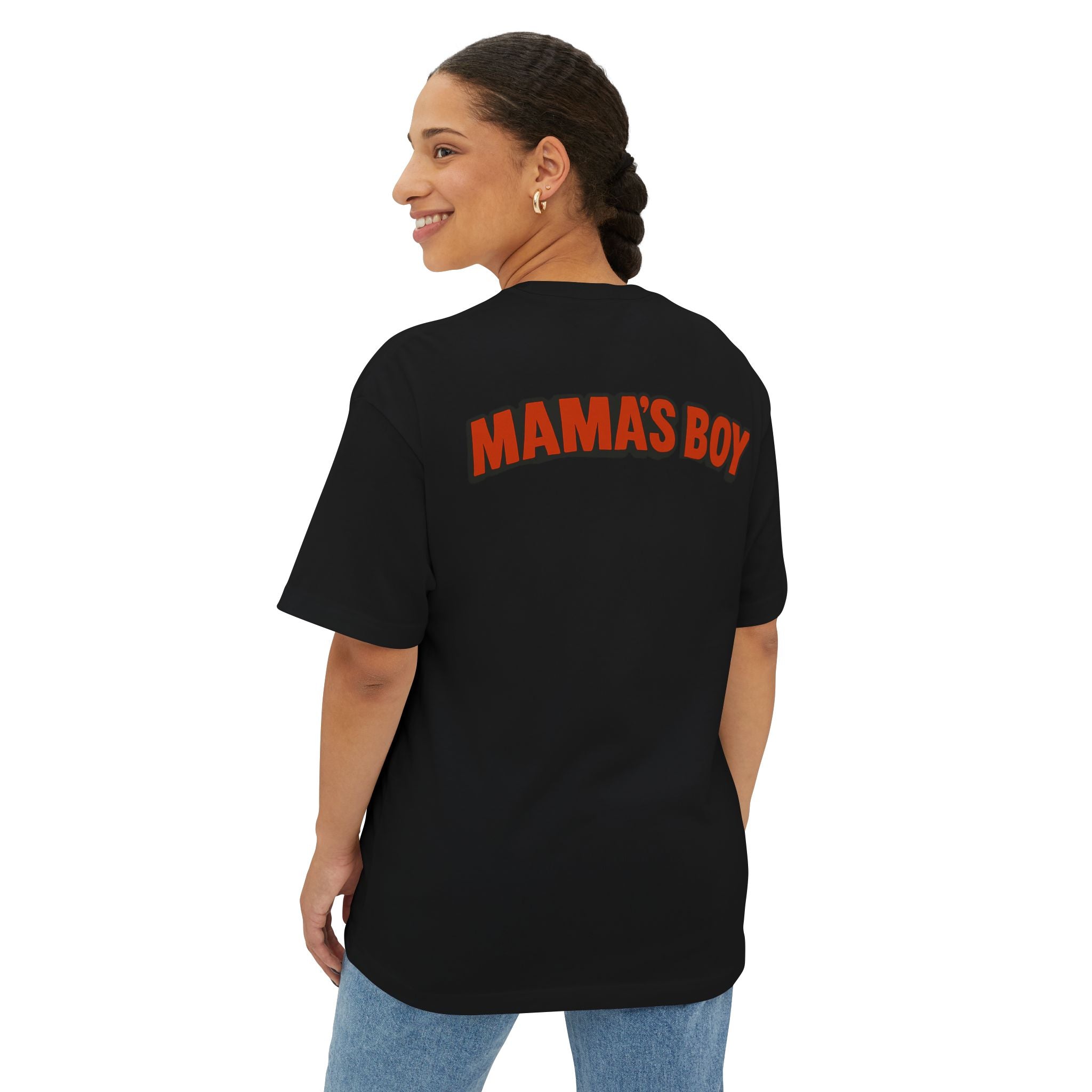 Oversized Tee Mama's Boy Club Unisex Shirt