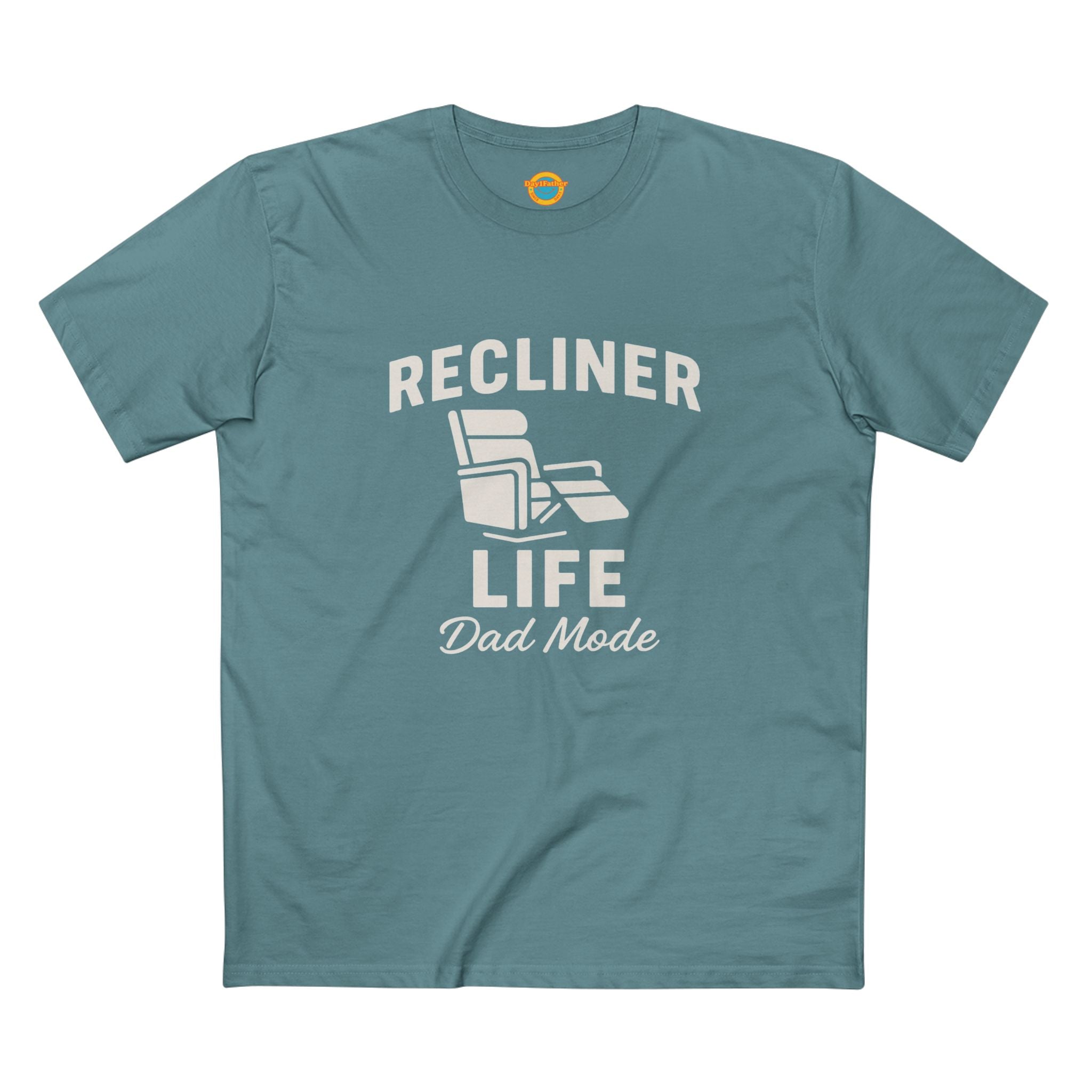 Tee Shirt Dad Mode Recliner Life Adult Staple Tee