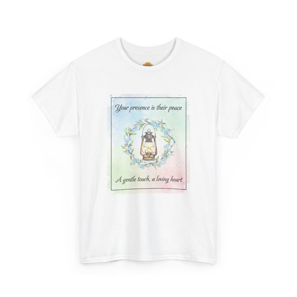 “Caregiver Shirt | Your Presence Is Their Peace”