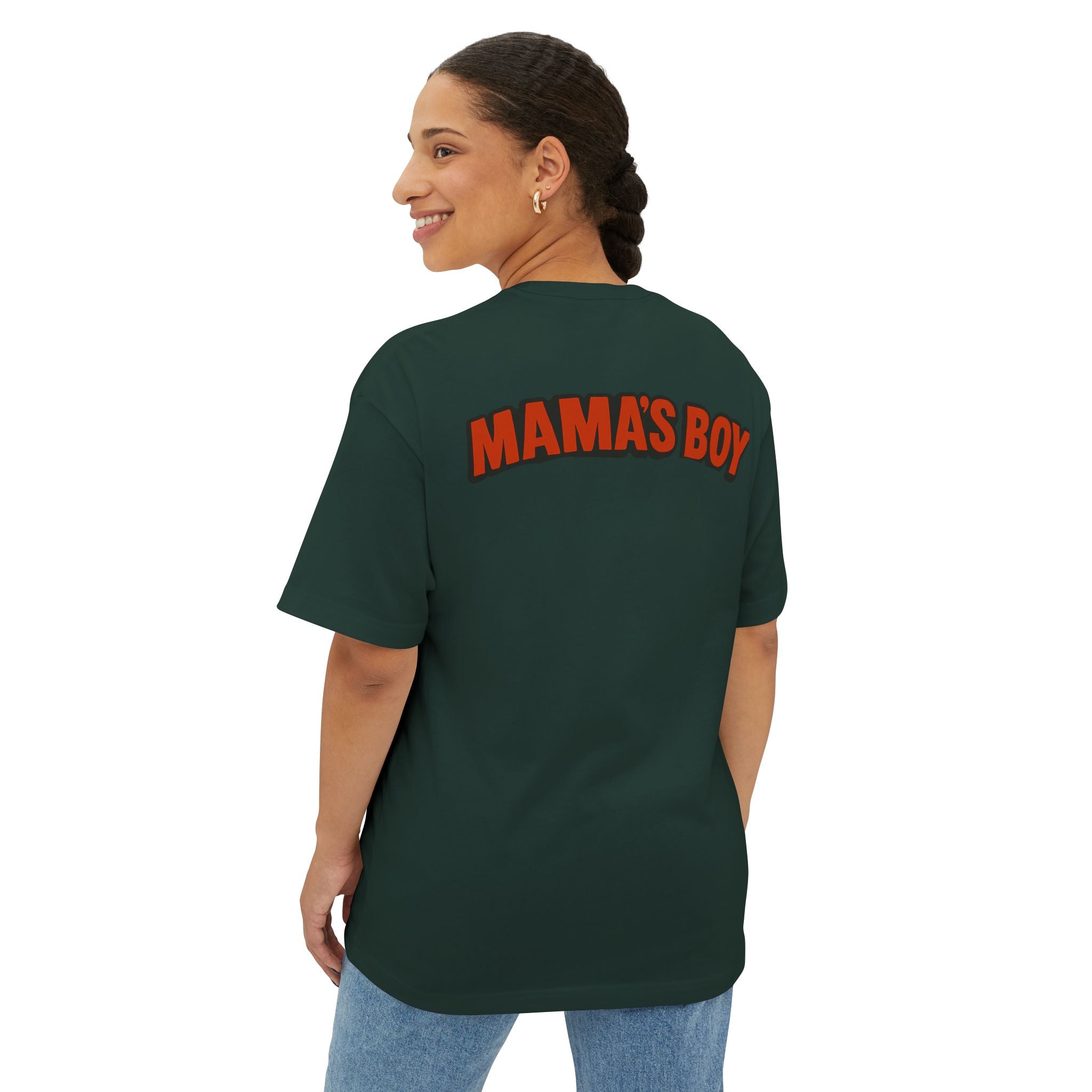 Oversized Tee Mama's Boy Club Unisex Shirt