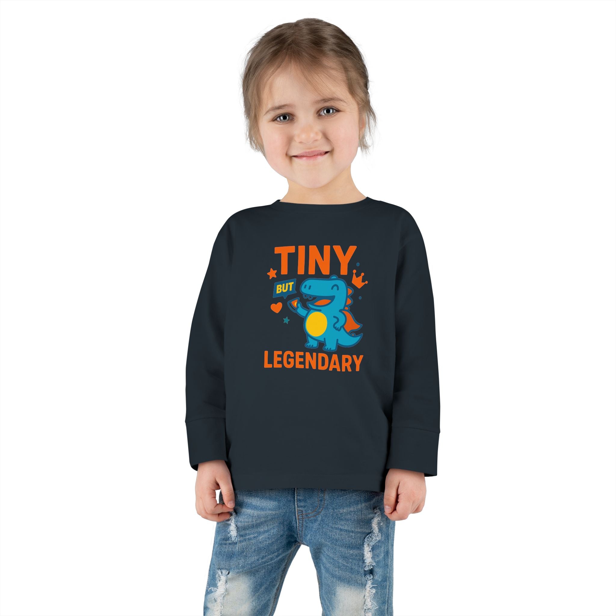 “Tiny but Legendary - Toddler Long Sleeve T-shirt”