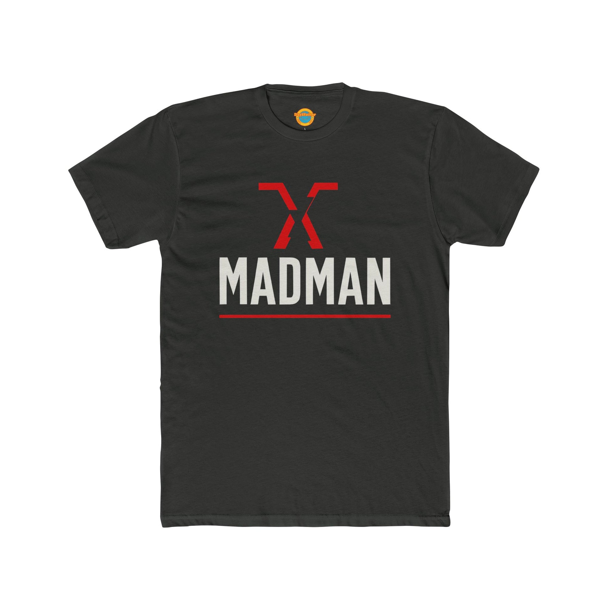 Madman Graphic Unisex Cotton Crew Tee, Casual T-Shirt, Everyday Wear, Gift for Him, Statement Fashion, Summer Outing