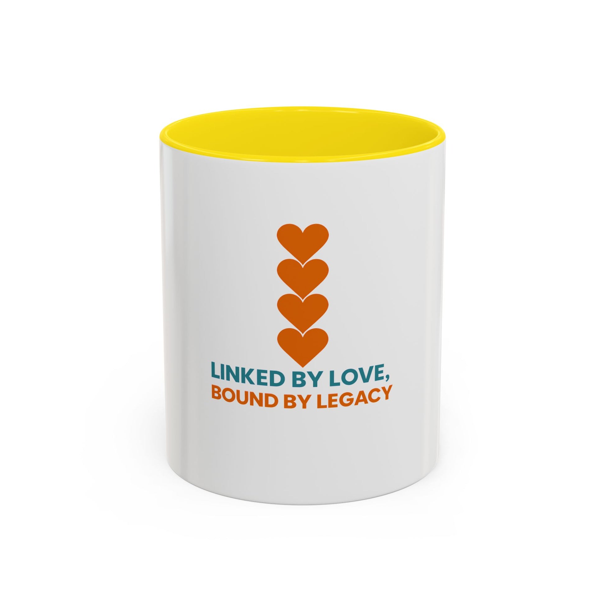 “Day1Family Linked by Love Accent Mug”