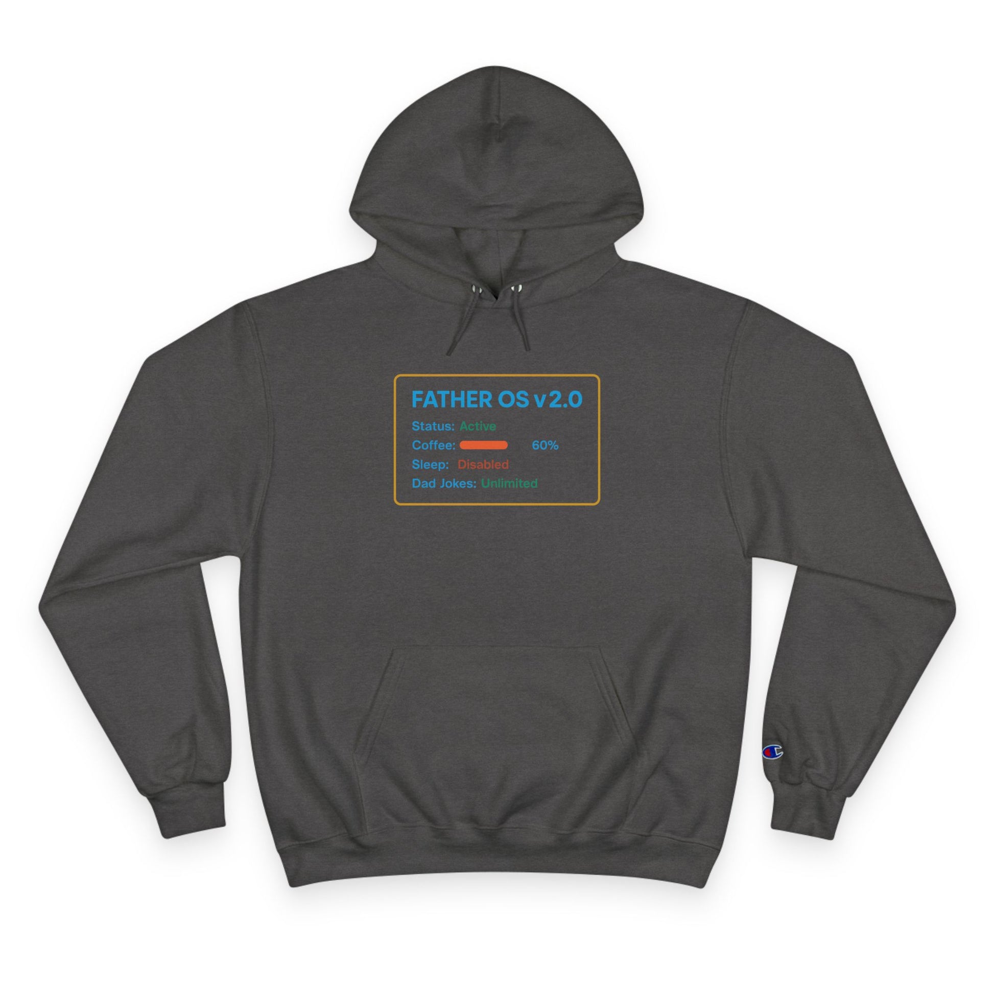 “Day1Father Tech Dad Champion Hoodie”