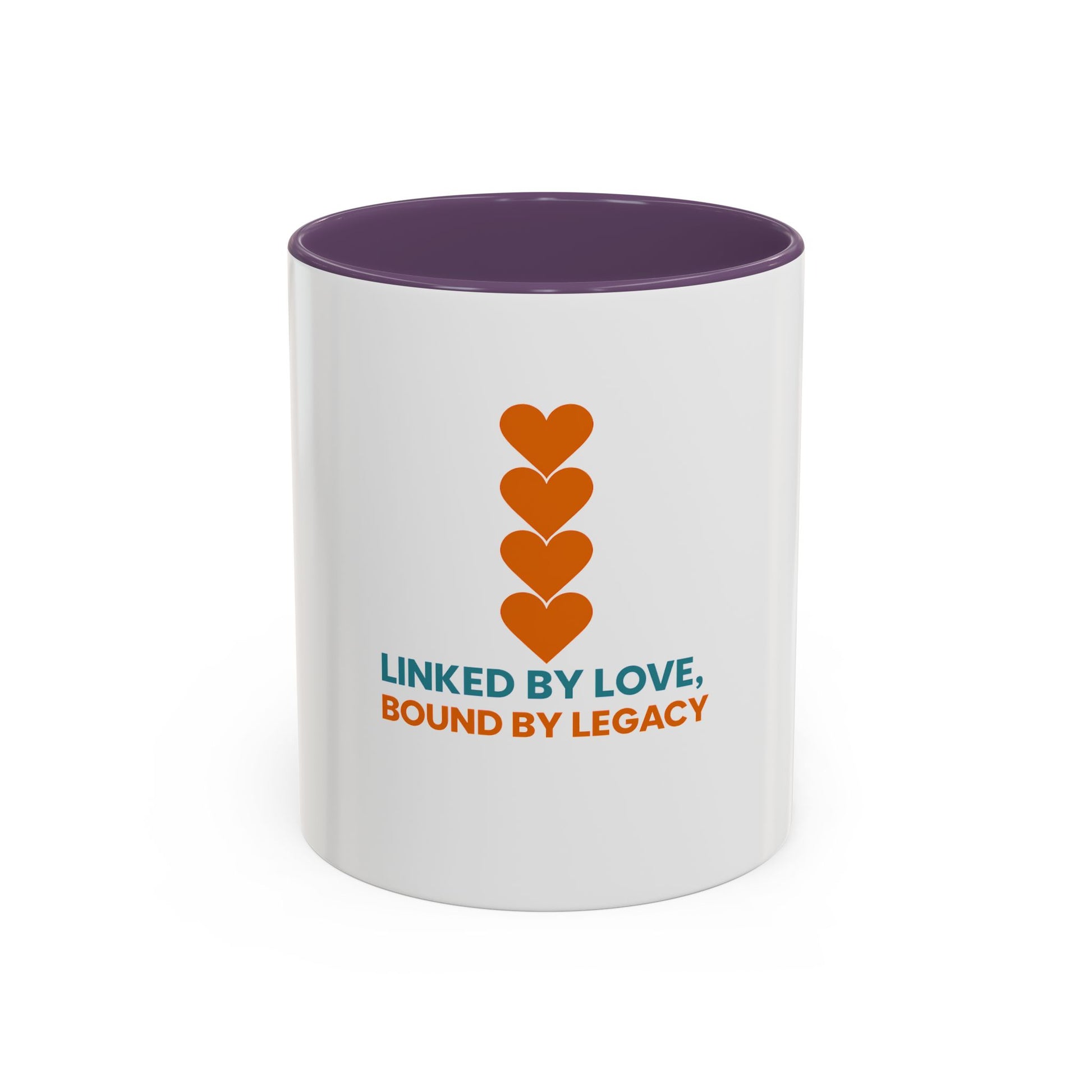 “Day1Family Linked by Love Accent Mug”