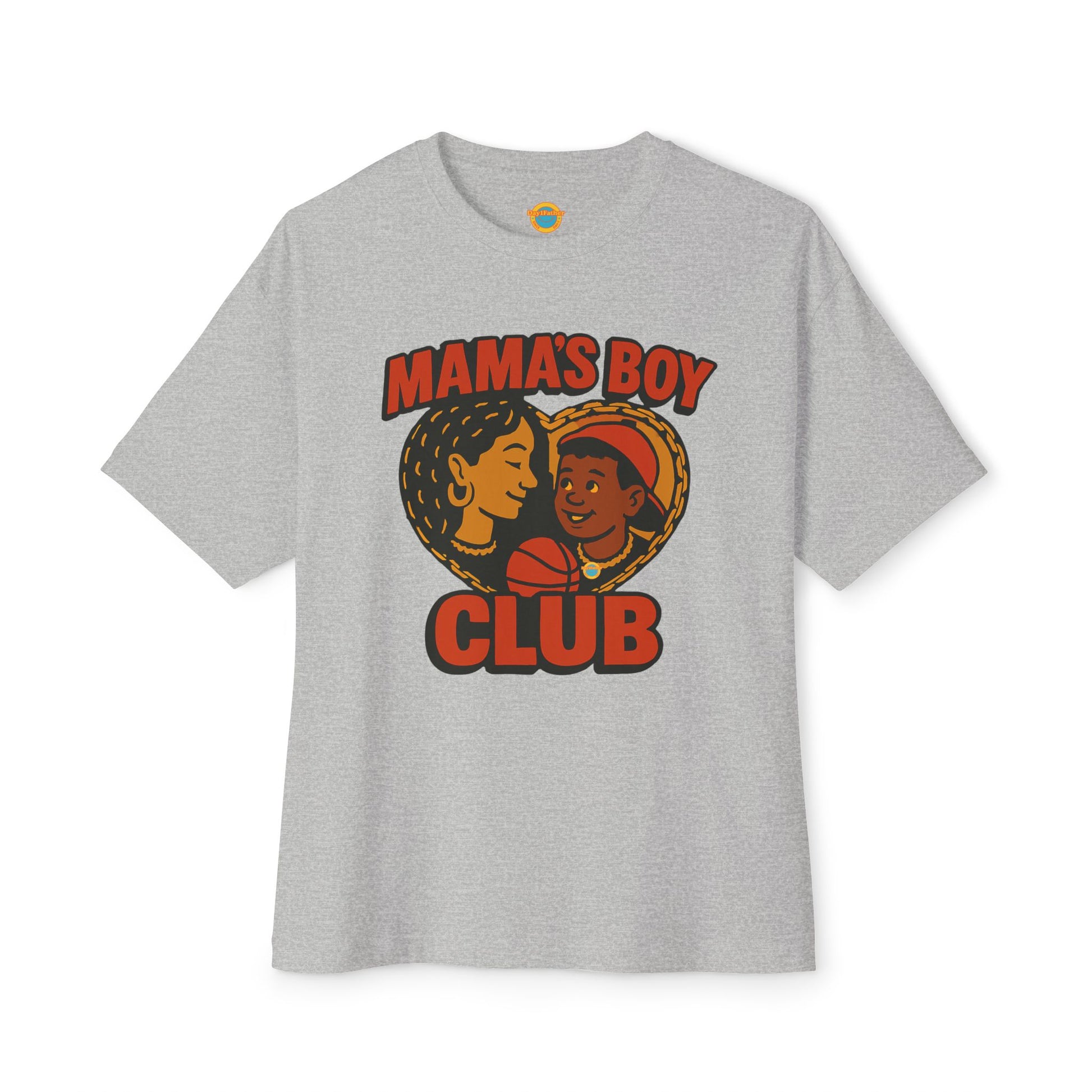 Oversized Tee Mama's Boy Club Unisex Shirt