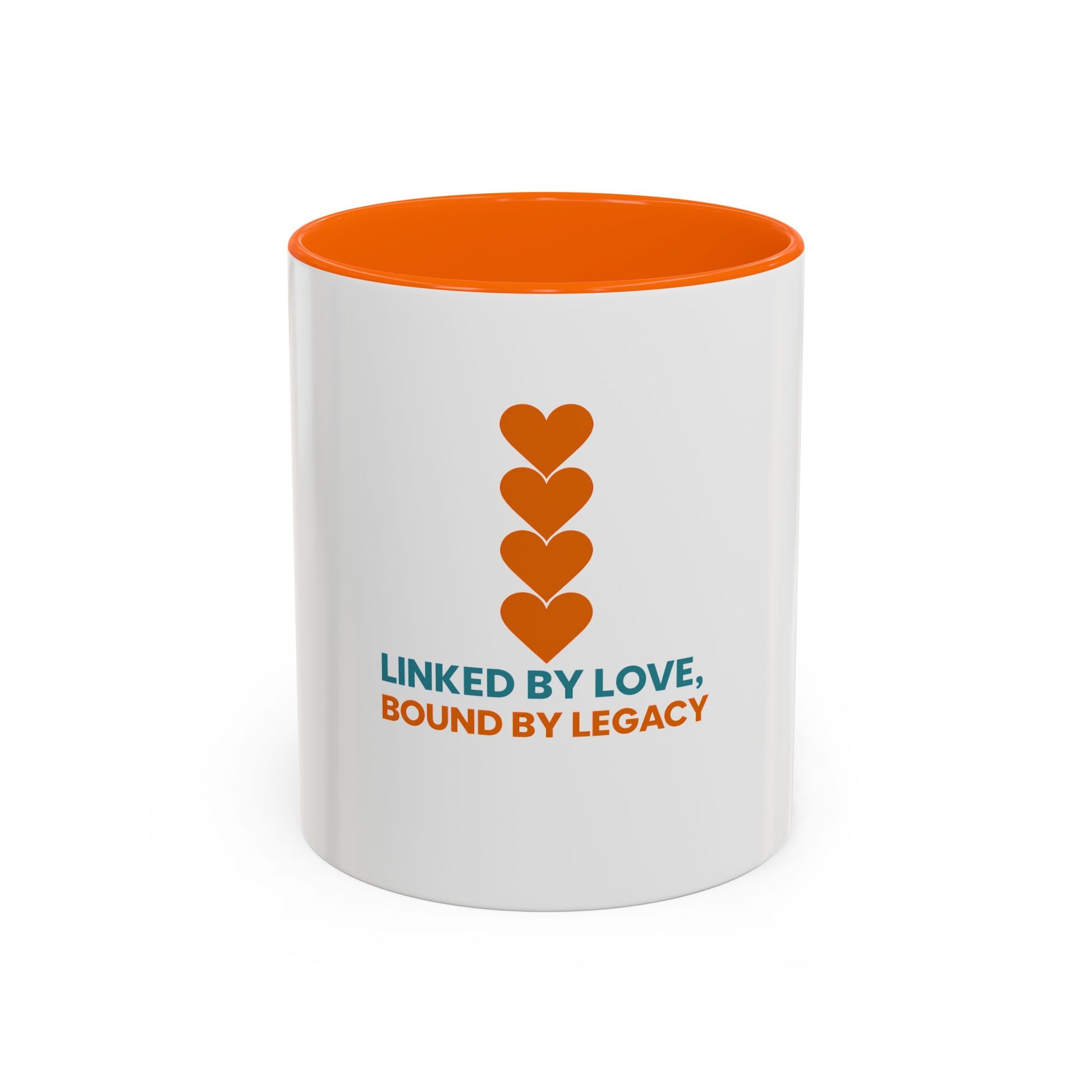 “Day1Family Linked by Love Accent Mug”