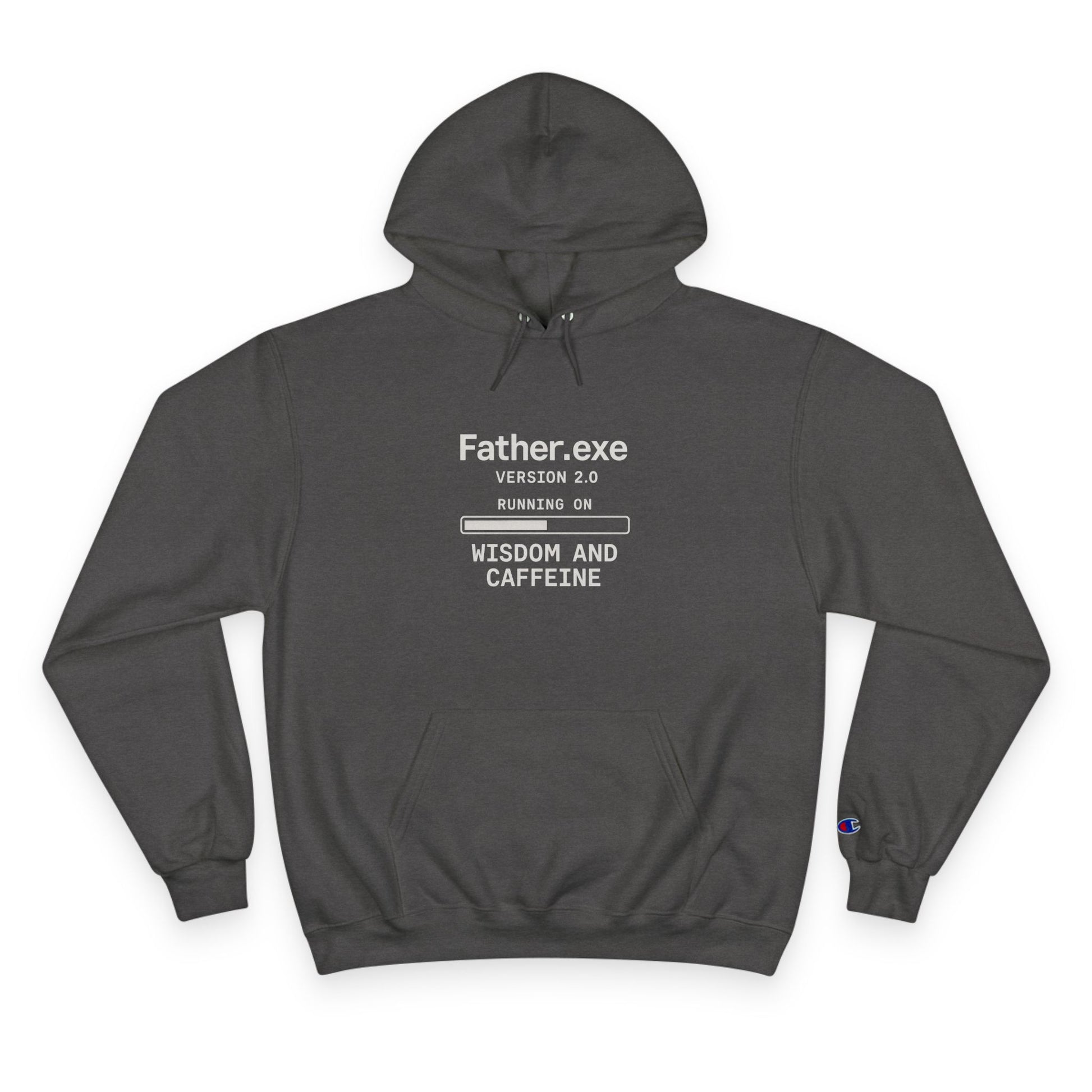 Father .exe Champion Hoodie - Funny Dad Programming Gift