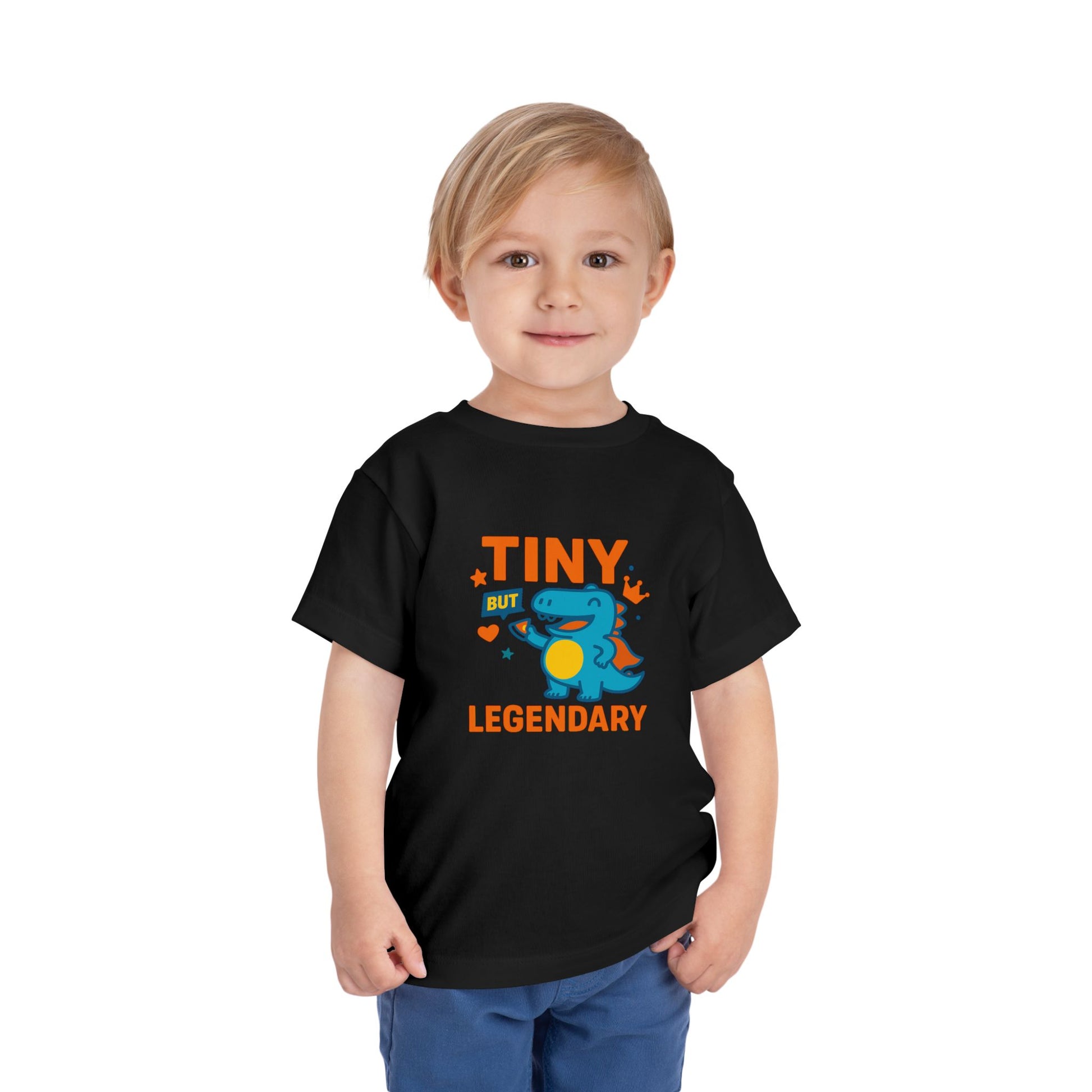 Tiny Legendary Dinosaur T-Shirt - Toddler Short Sleeve Tee
