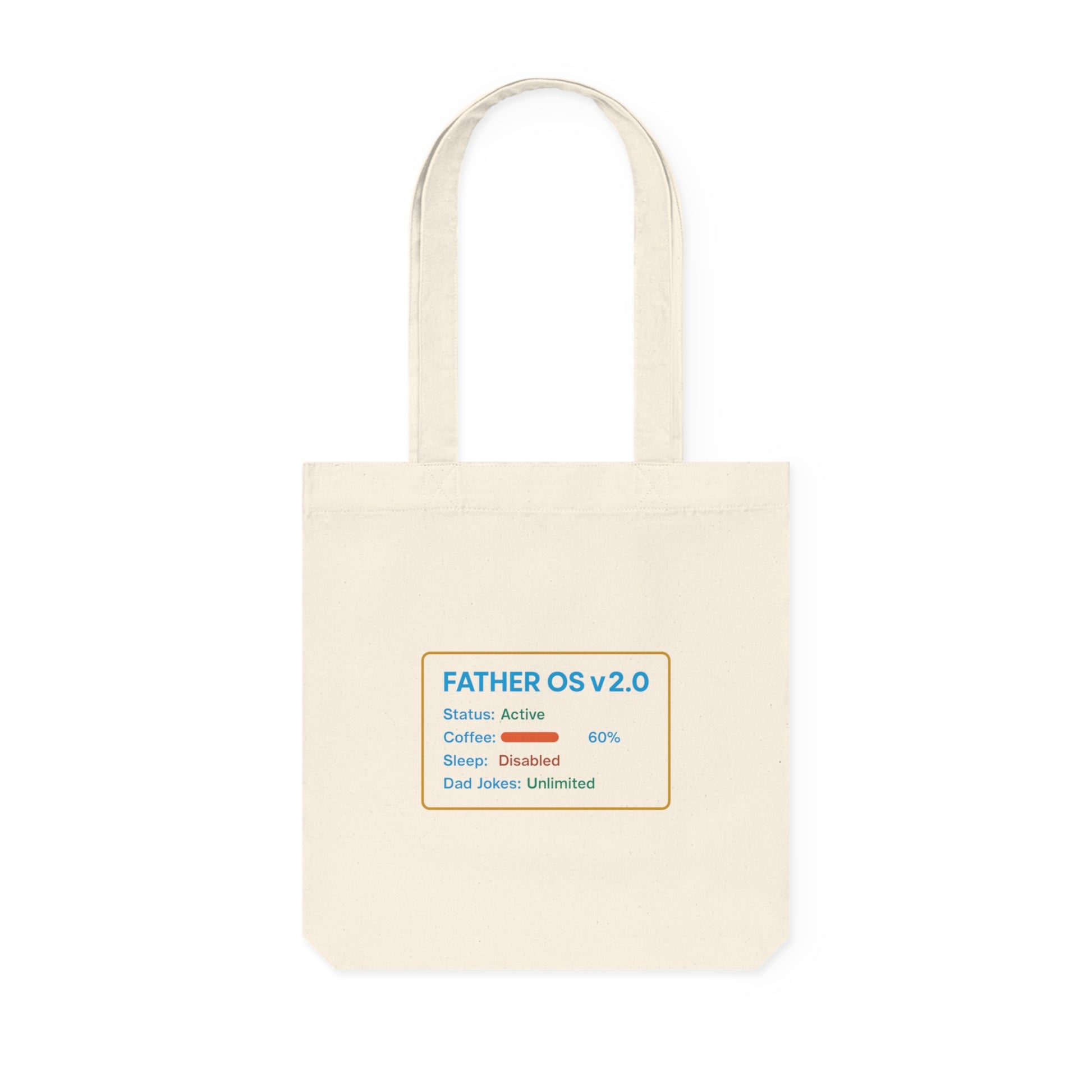 “Day1Father Tech Dad Tote Bag”