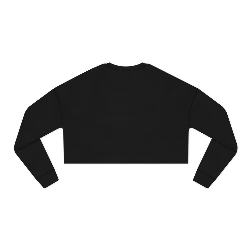 “Giggles McRainbow Day 1 Daughter Women’s Cropped Sweatshirt - Sage Green”