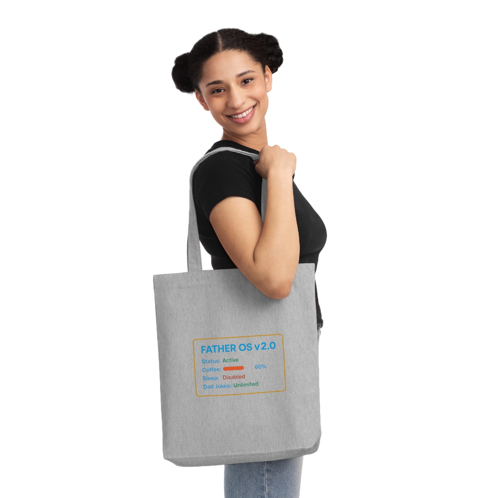 “Day1Father Tech Dad Tote Bag”