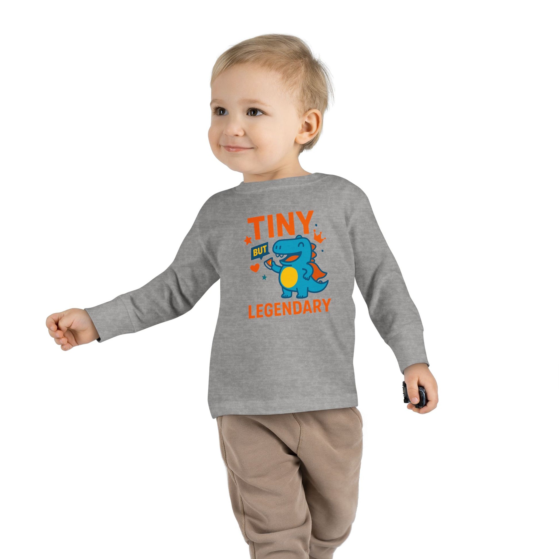 “Tiny but Legendary - Toddler Long Sleeve T-shirt”