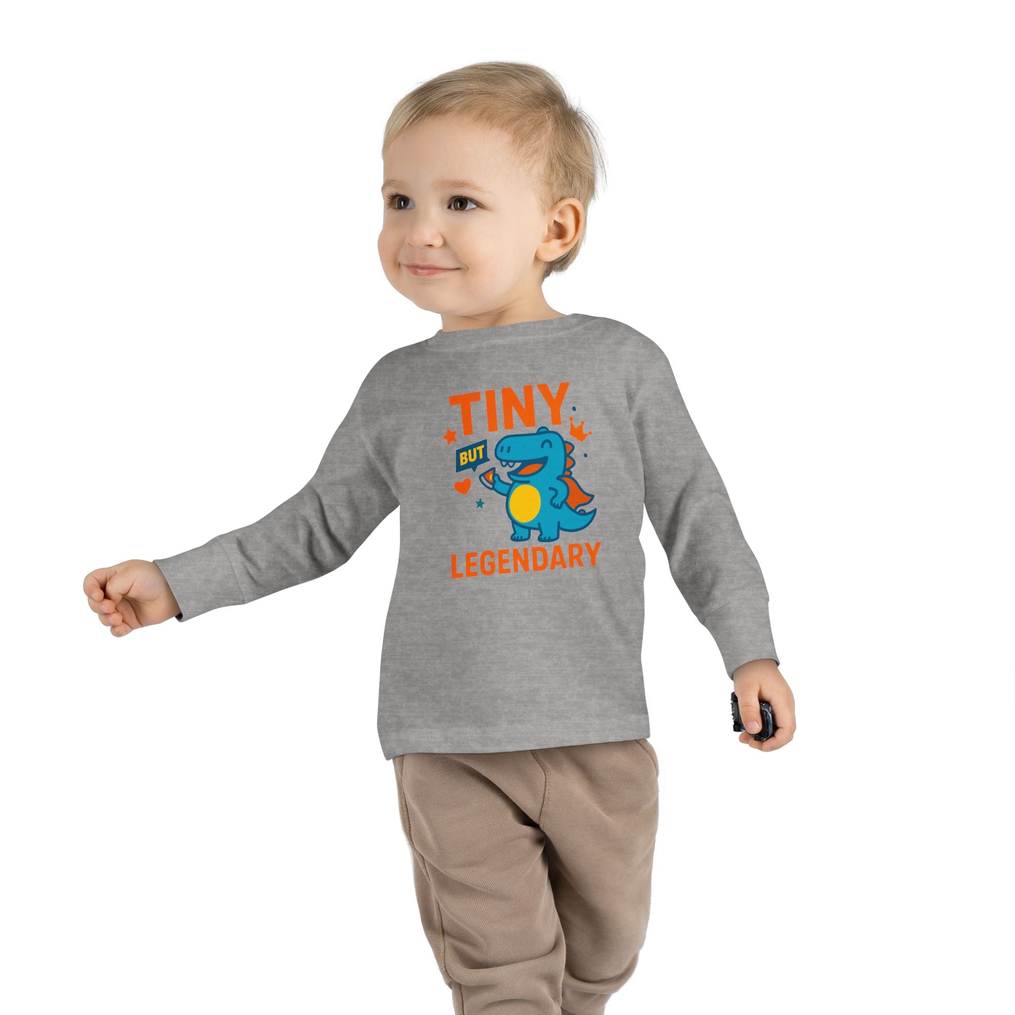 “Tiny but Legendary - Toddler Long Sleeve T-shirt”