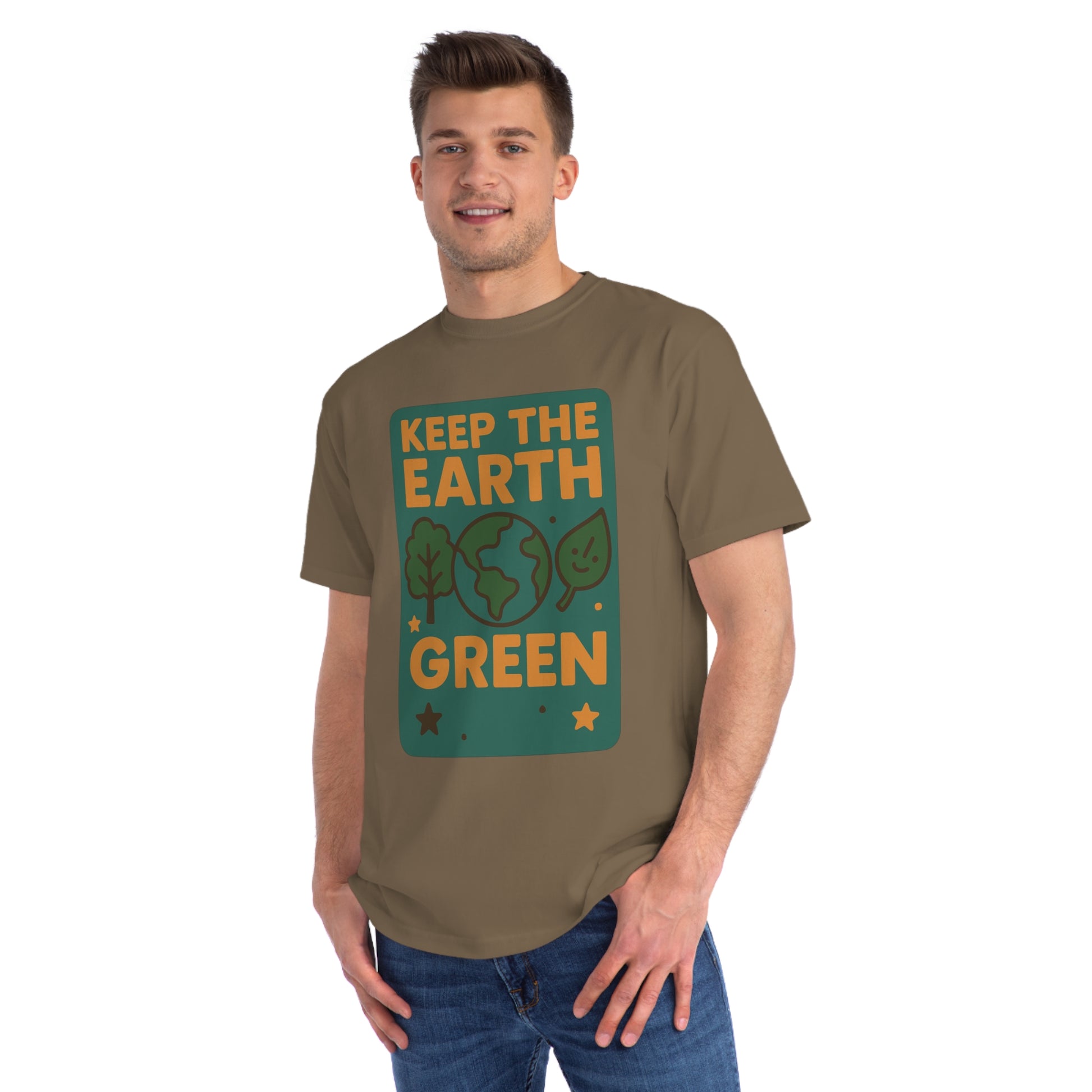 T-Shirt Eco-Friendly - Keep  Earth Green