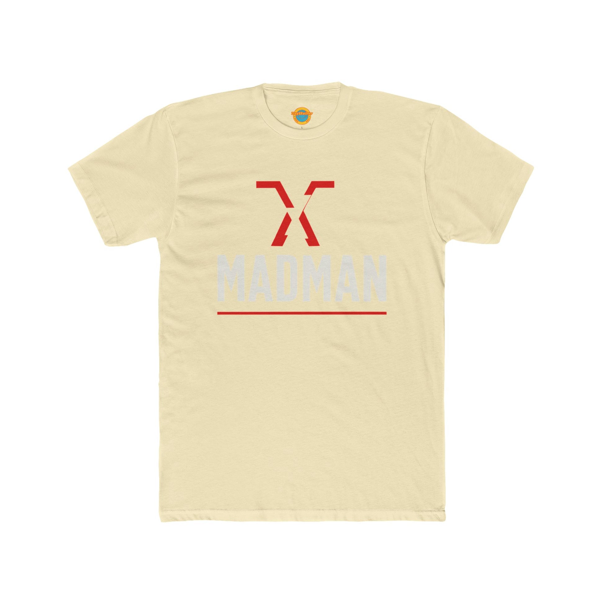 Madman Graphic Unisex Cotton Crew Tee, Casual T-Shirt, Everyday Wear, Gift for Him, Statement Fashion, Summer Outing